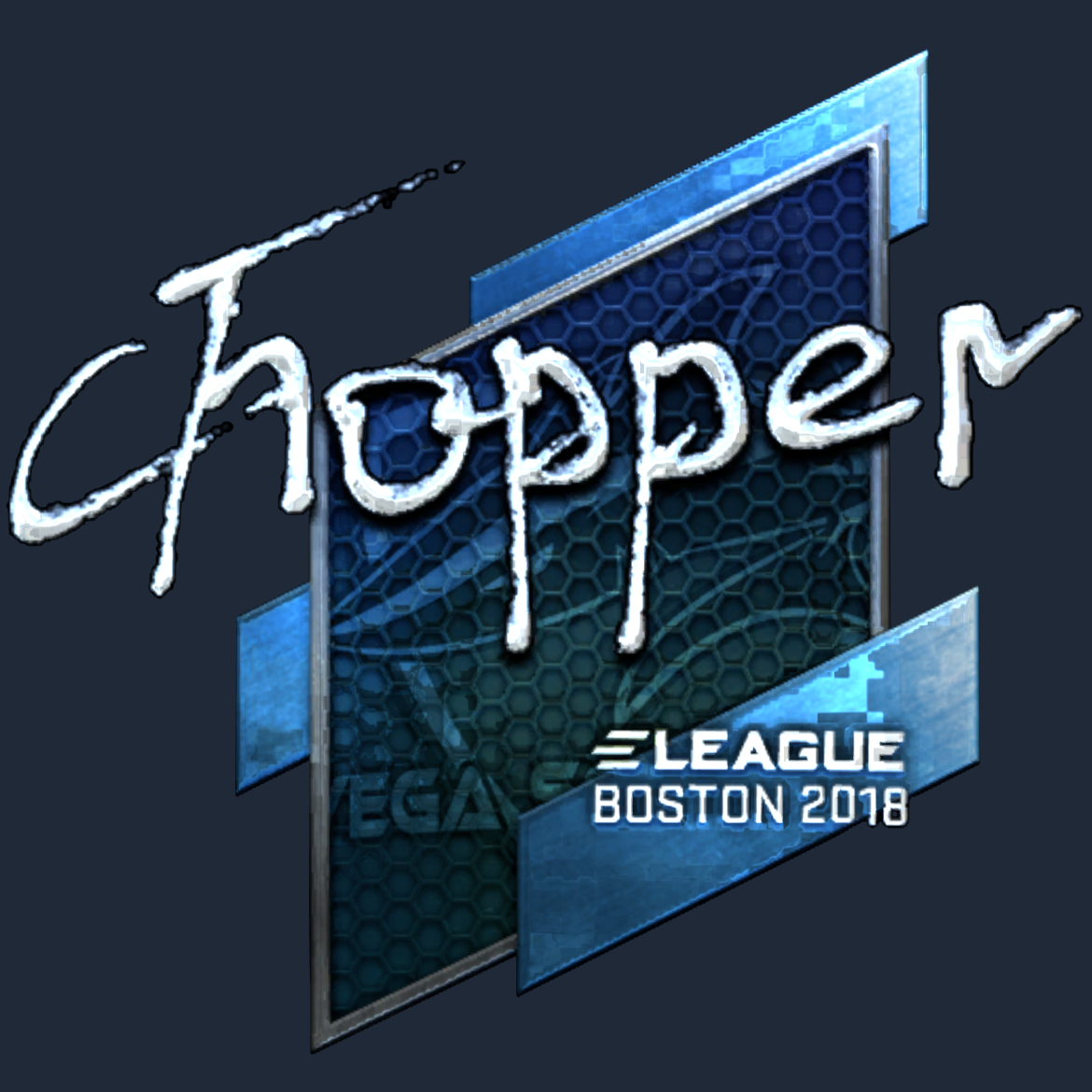 Sticker | chopper (Foil) | Boston 2018 Screenshot