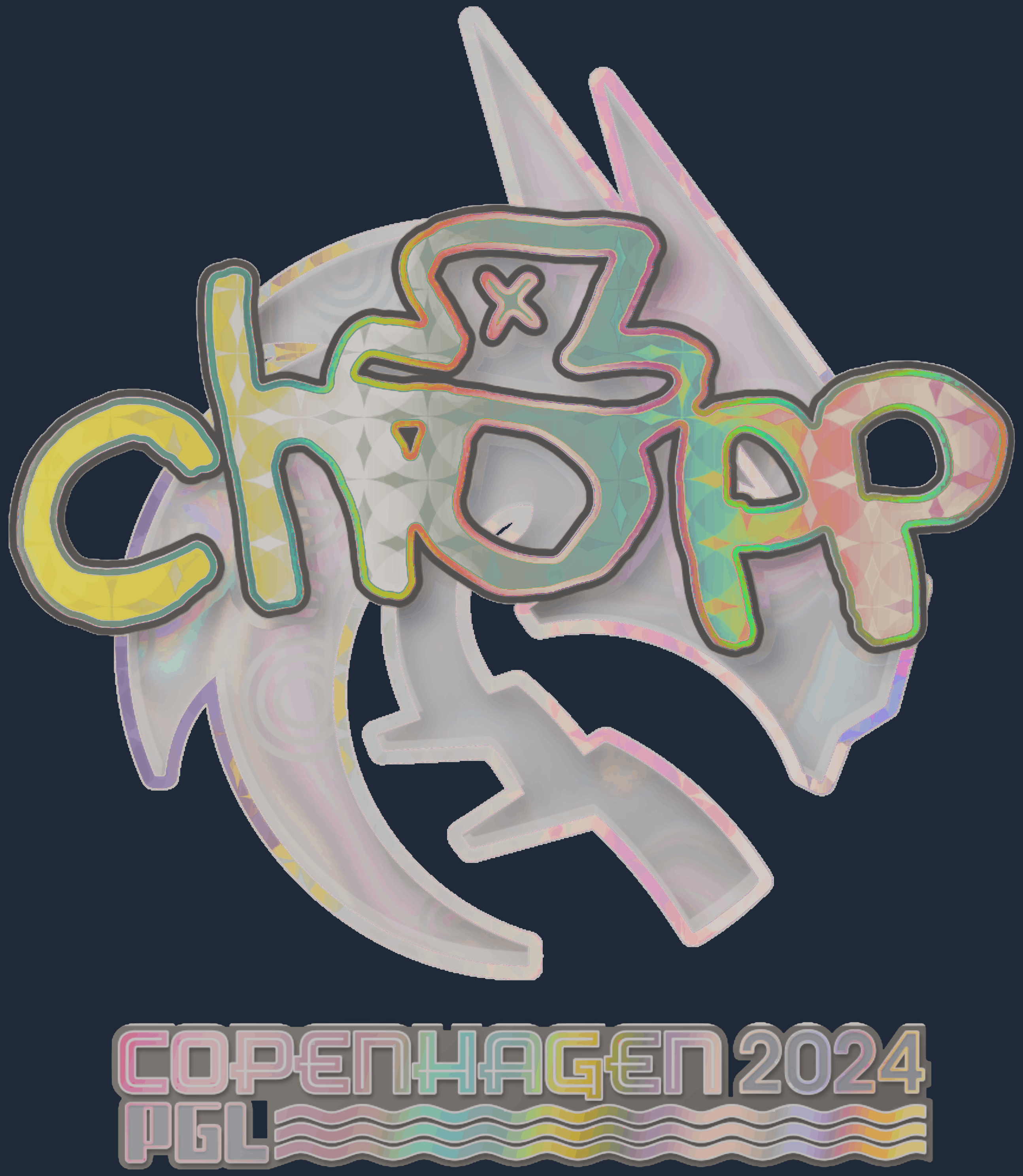 Sticker | chopper (Holo) | Copenhagen 2024 Screenshot