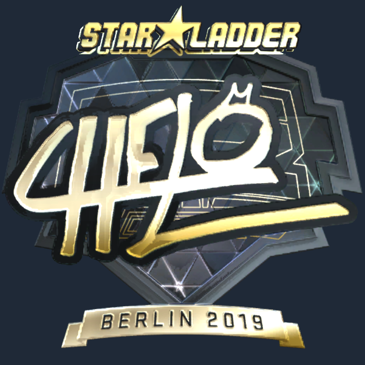 Sticker | chelo (Gold) | Berlin 2019 Screenshot