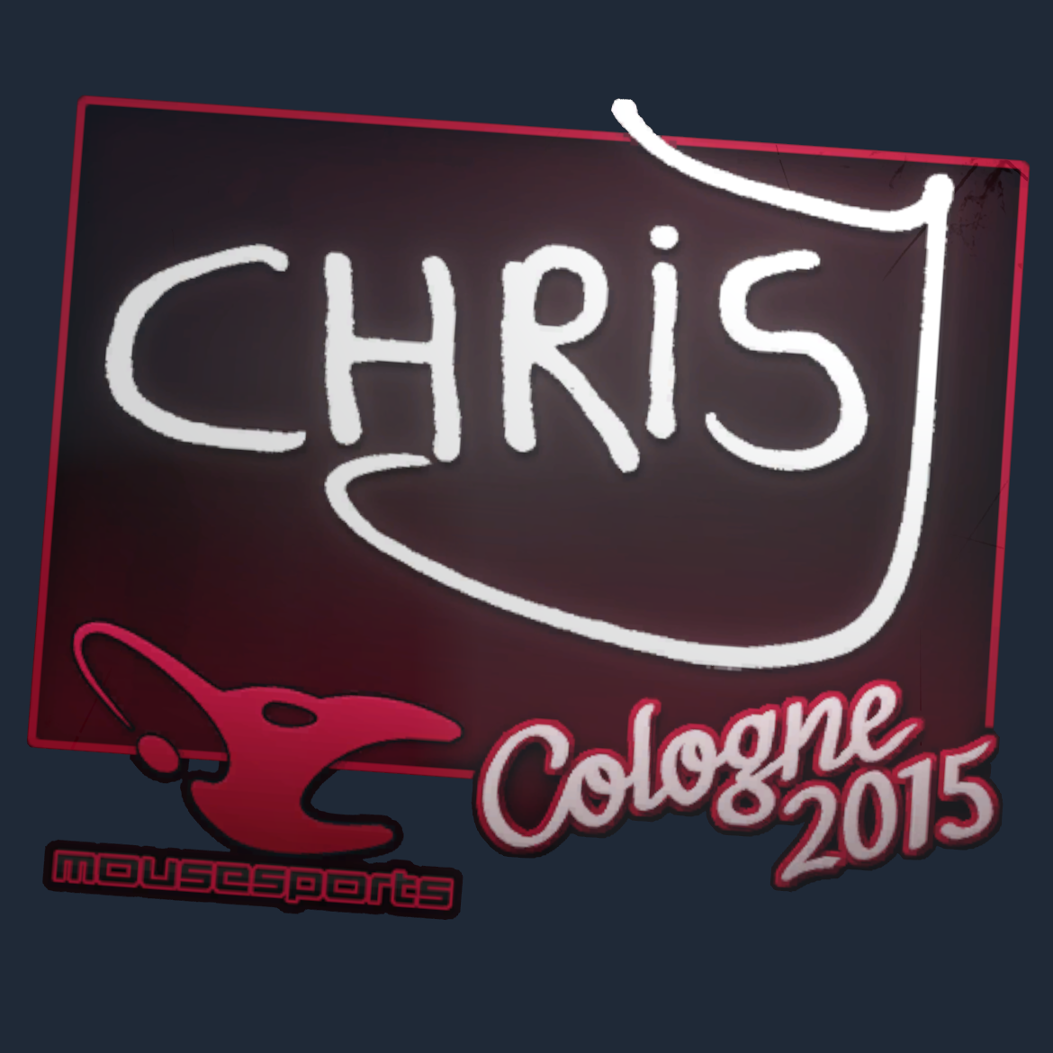Sticker | chrisJ | Cologne 2015 Screenshot