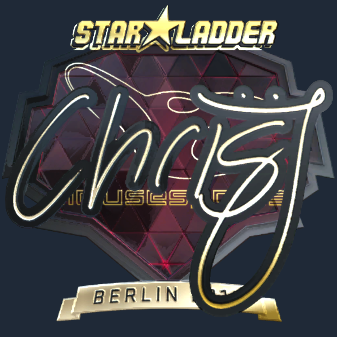 Sticker | chrisJ (Gold) | Berlin 2019 Screenshot