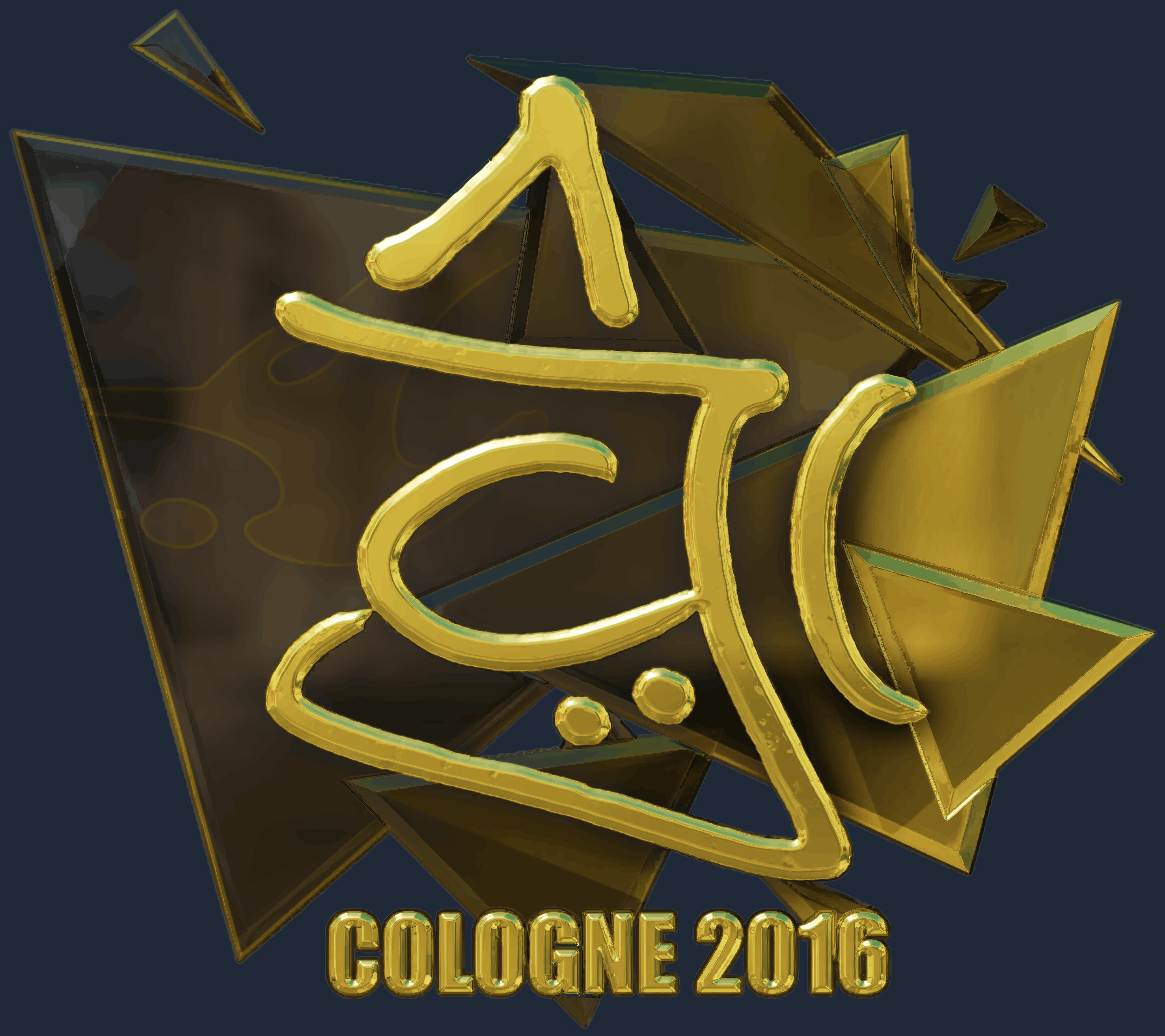 Sticker | chrisJ (Gold) | Cologne 2016 Screenshot
