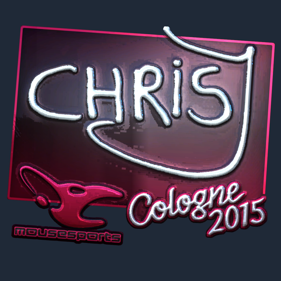 Sticker | chrisJ (Foil) | Cologne 2015 Screenshot