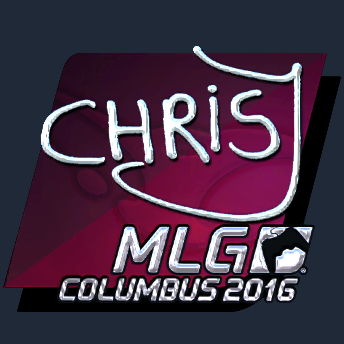 Sticker | chrisJ (Foil) | MLG Columbus 2016 Screenshot
