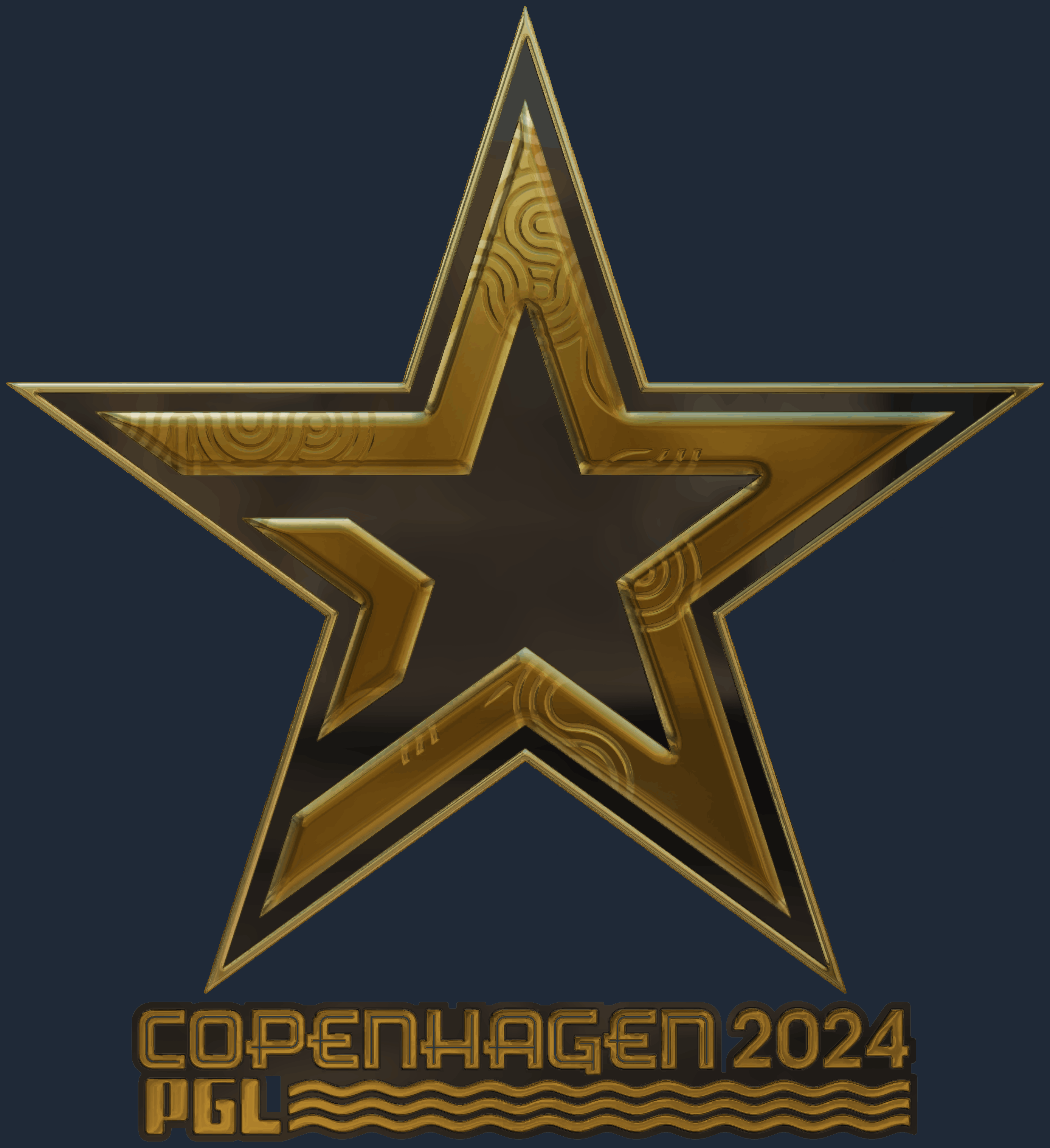 Sticker | Complexity Gaming (Gold) | Copenhagen 2024 Screenshot