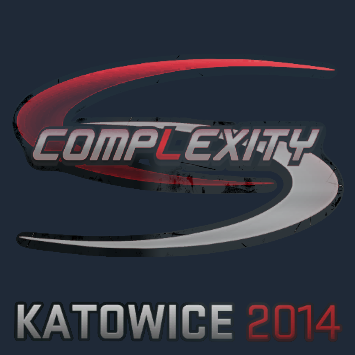 Sticker | compLexity Gaming (Holo) | Katowice 2014 Screenshot