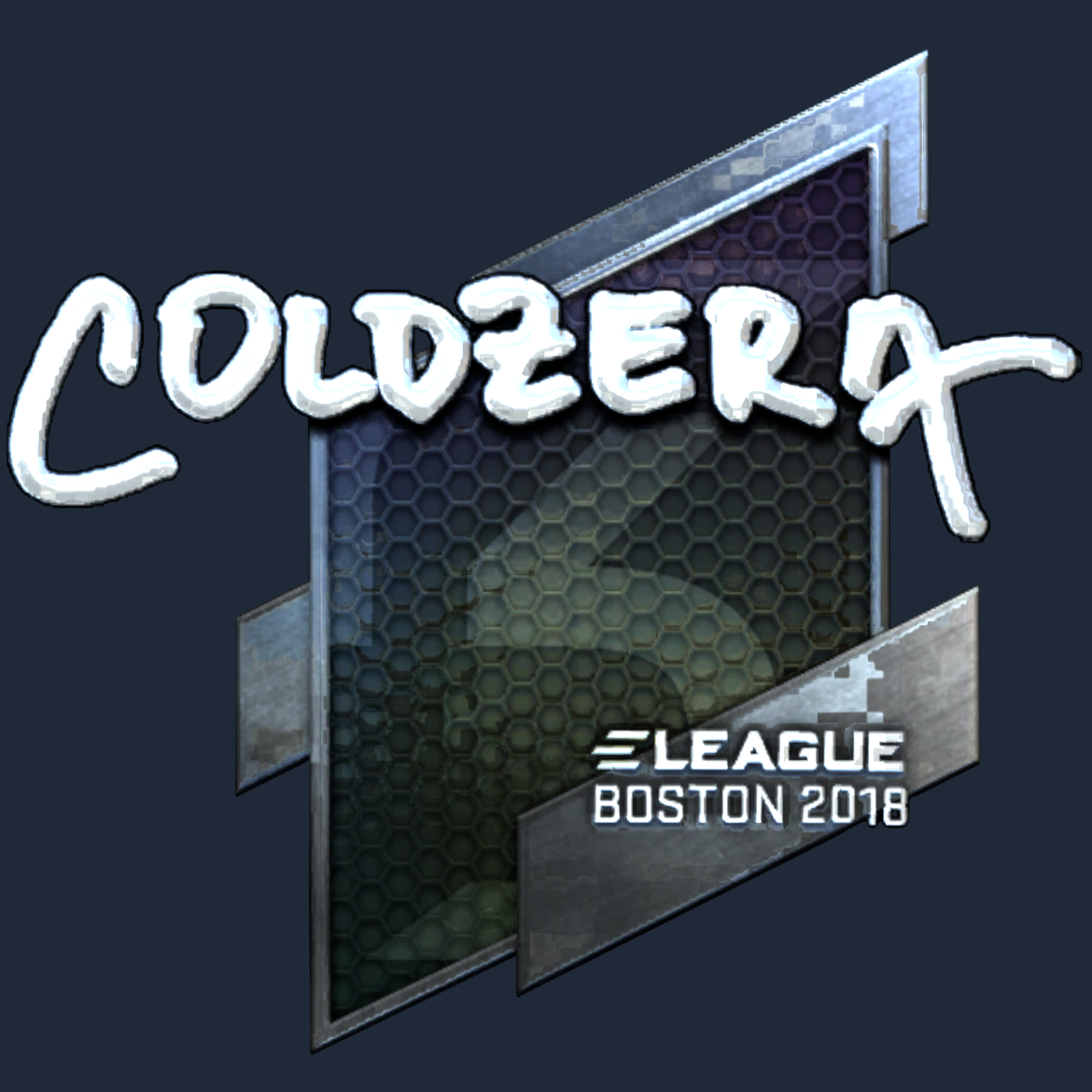 Sticker | coldzera (Foil) | Boston 2018 Screenshot