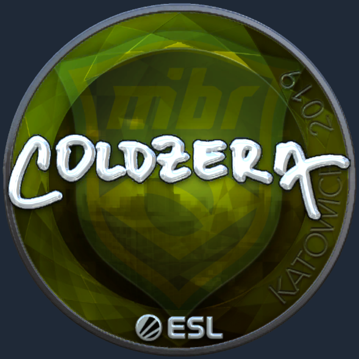 Sticker | coldzera (Foil) | Katowice 2019 Screenshot