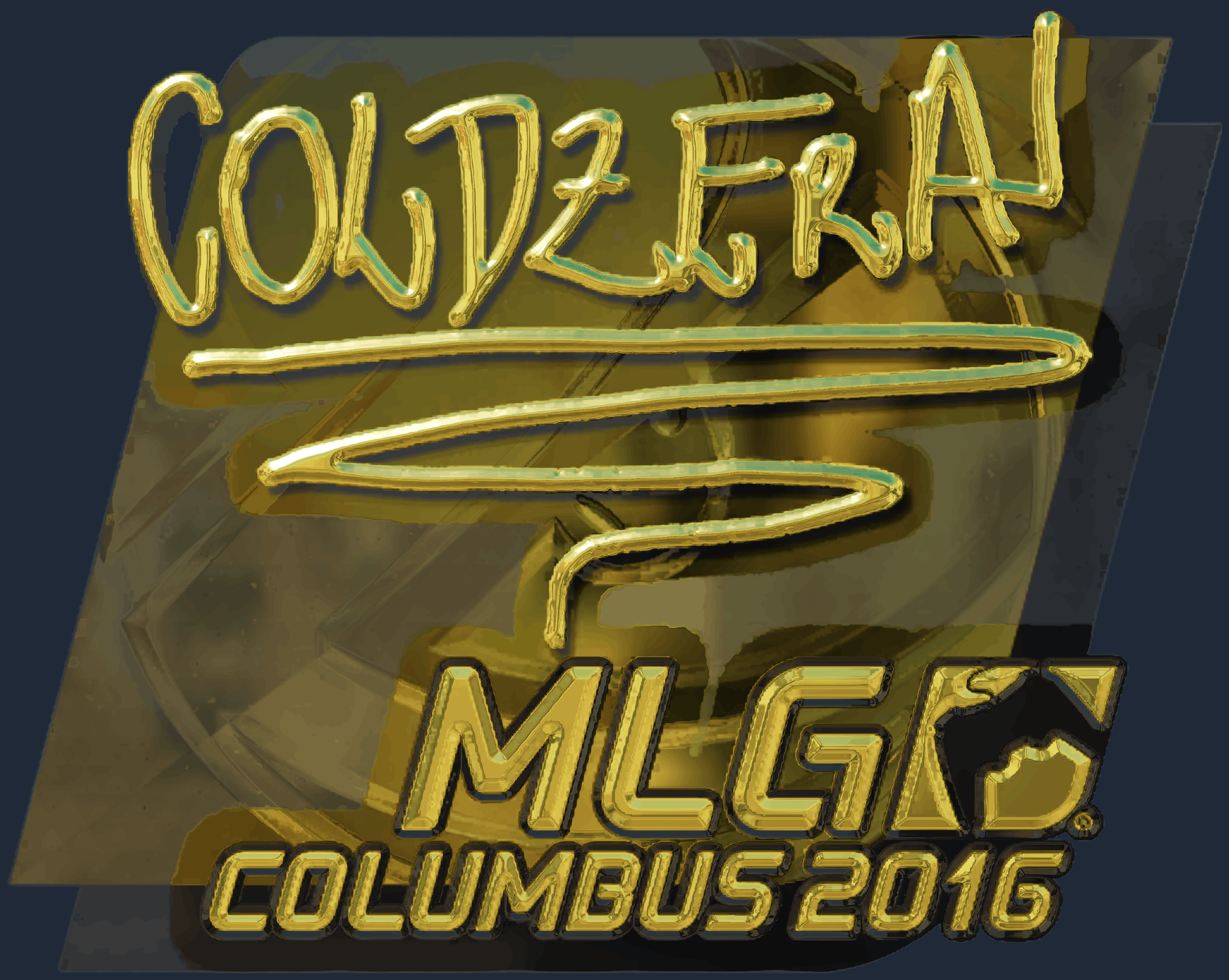 Sticker | coldzera (Gold) | MLG Columbus 2016 Screenshot
