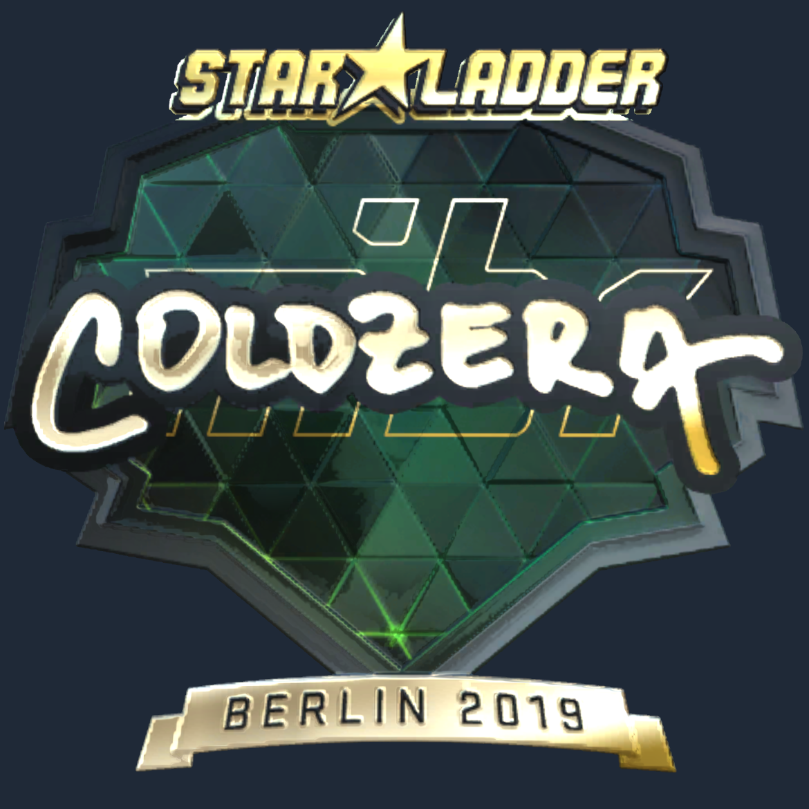 Sticker | coldzera (Gold) | Berlin 2019 Screenshot