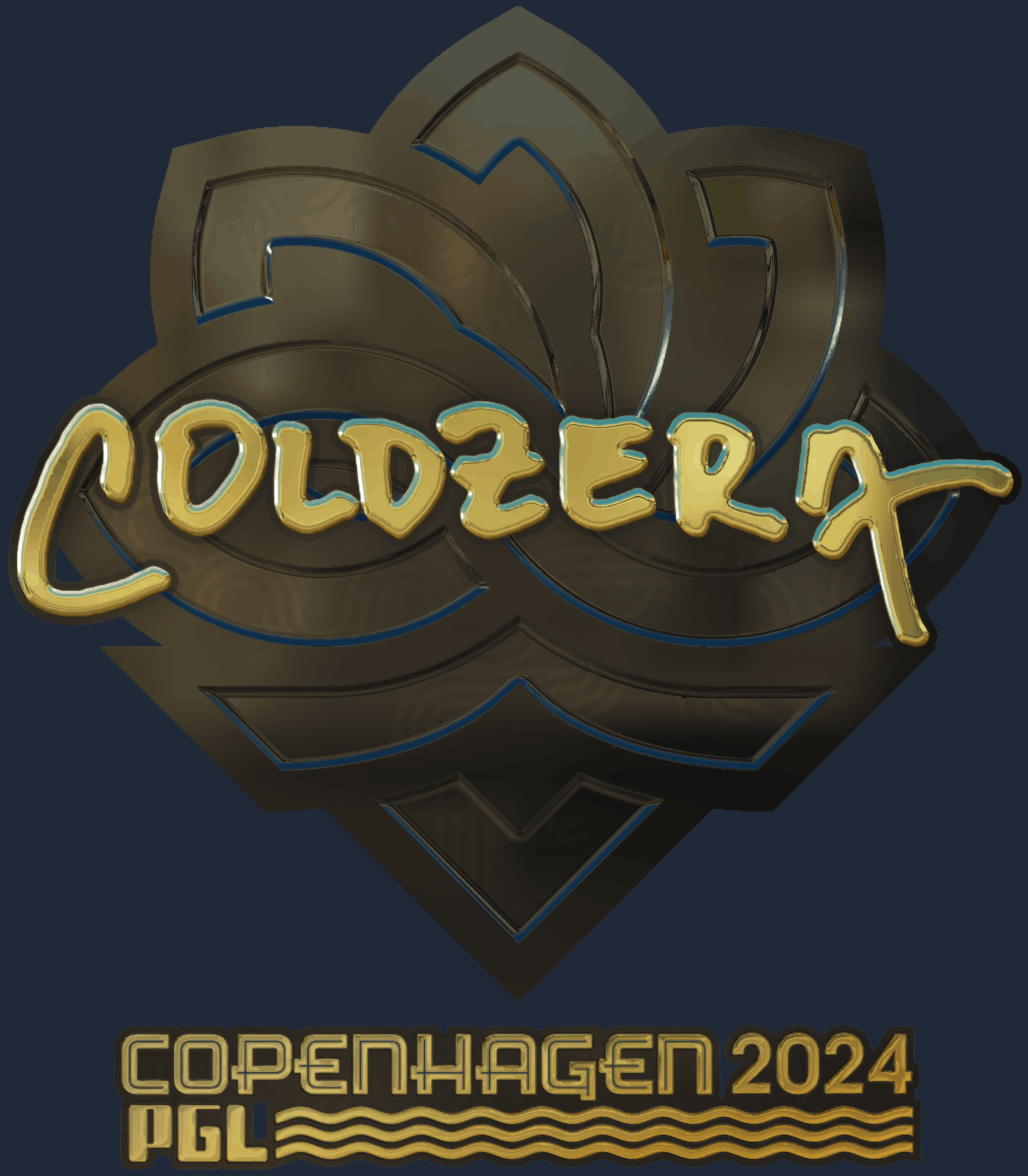 Sticker | coldzera (Gold) | Copenhagen 2024 Screenshot