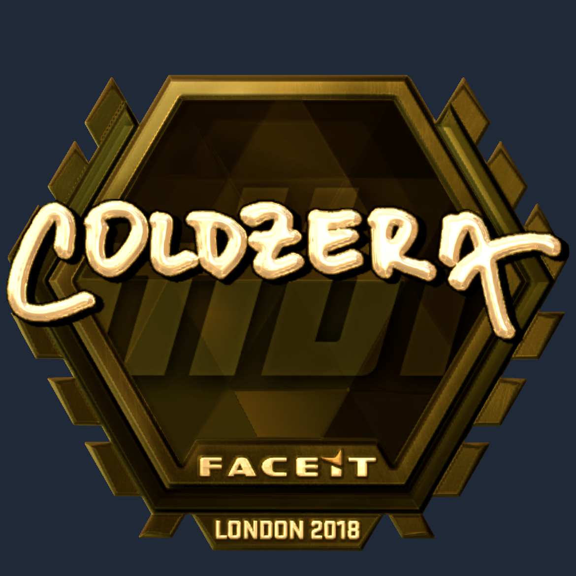 Sticker | coldzera (Gold) | London 2018 Screenshot