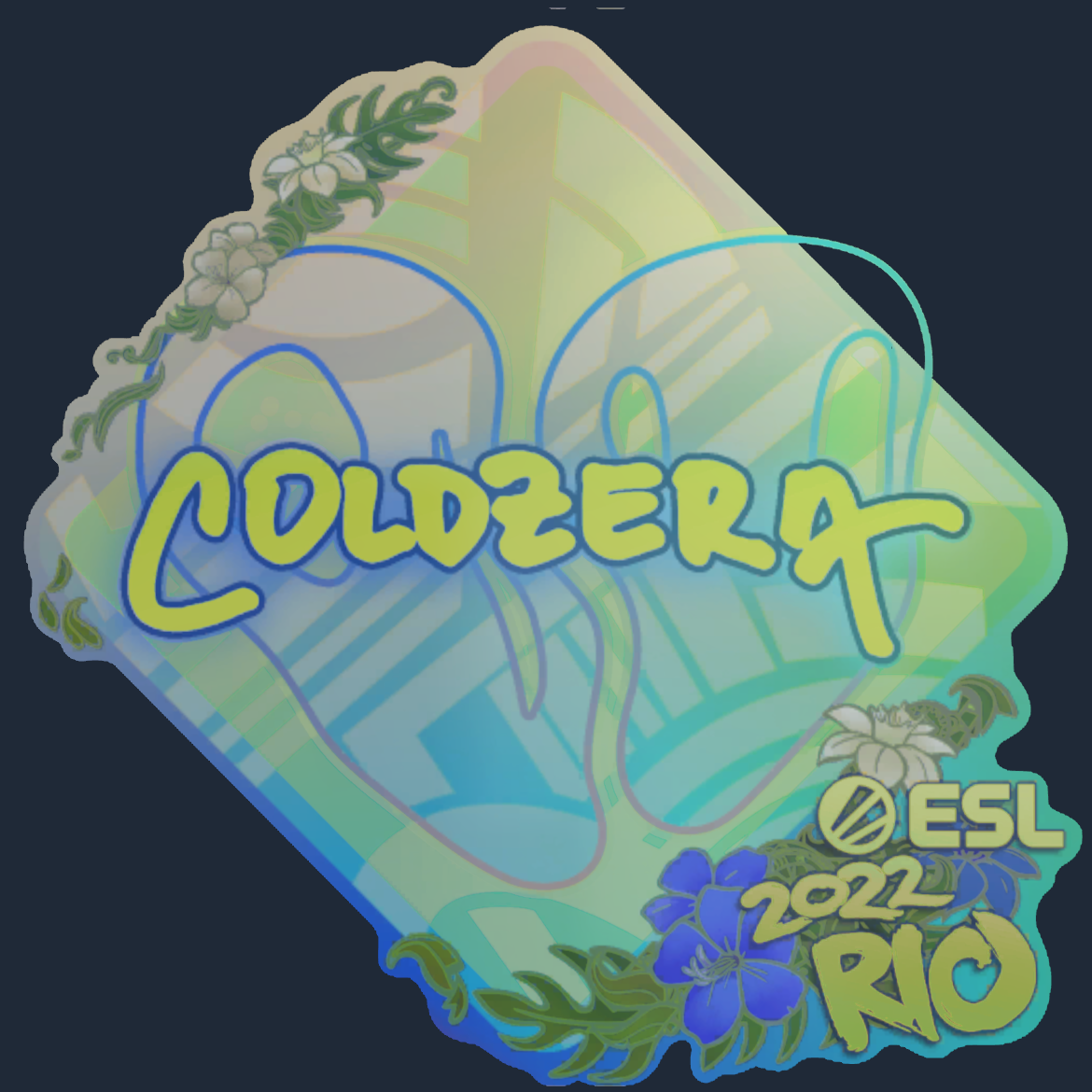 Sticker | coldzera (Holo) | Rio 2022 Screenshot