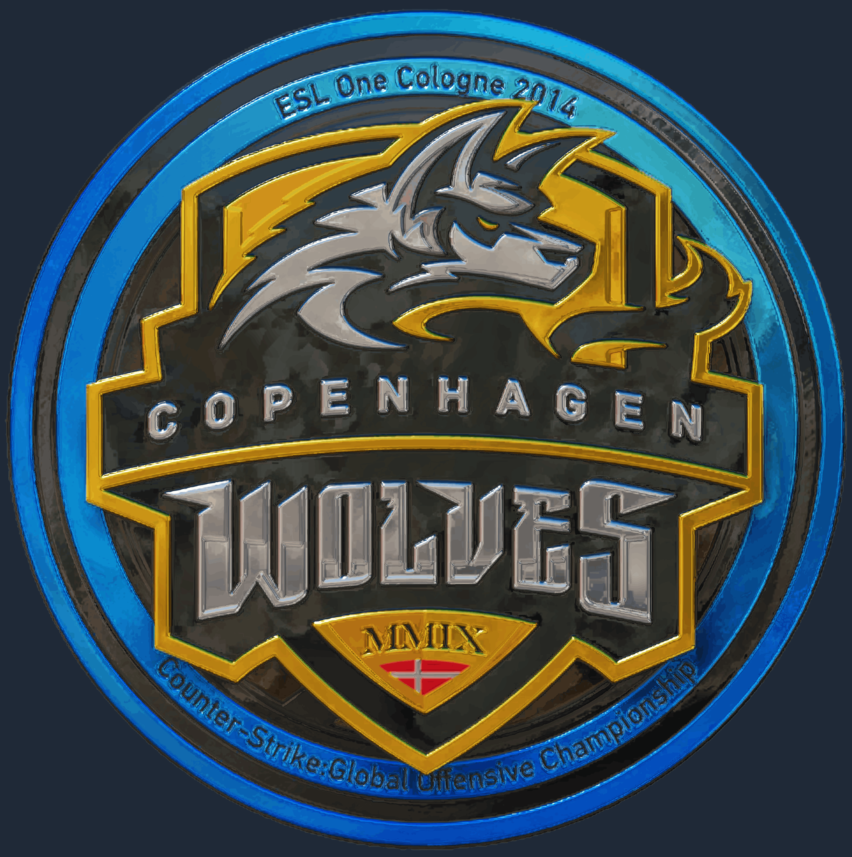 Sticker | Copenhagen Wolves (Foil) | Cologne 2014 Screenshot