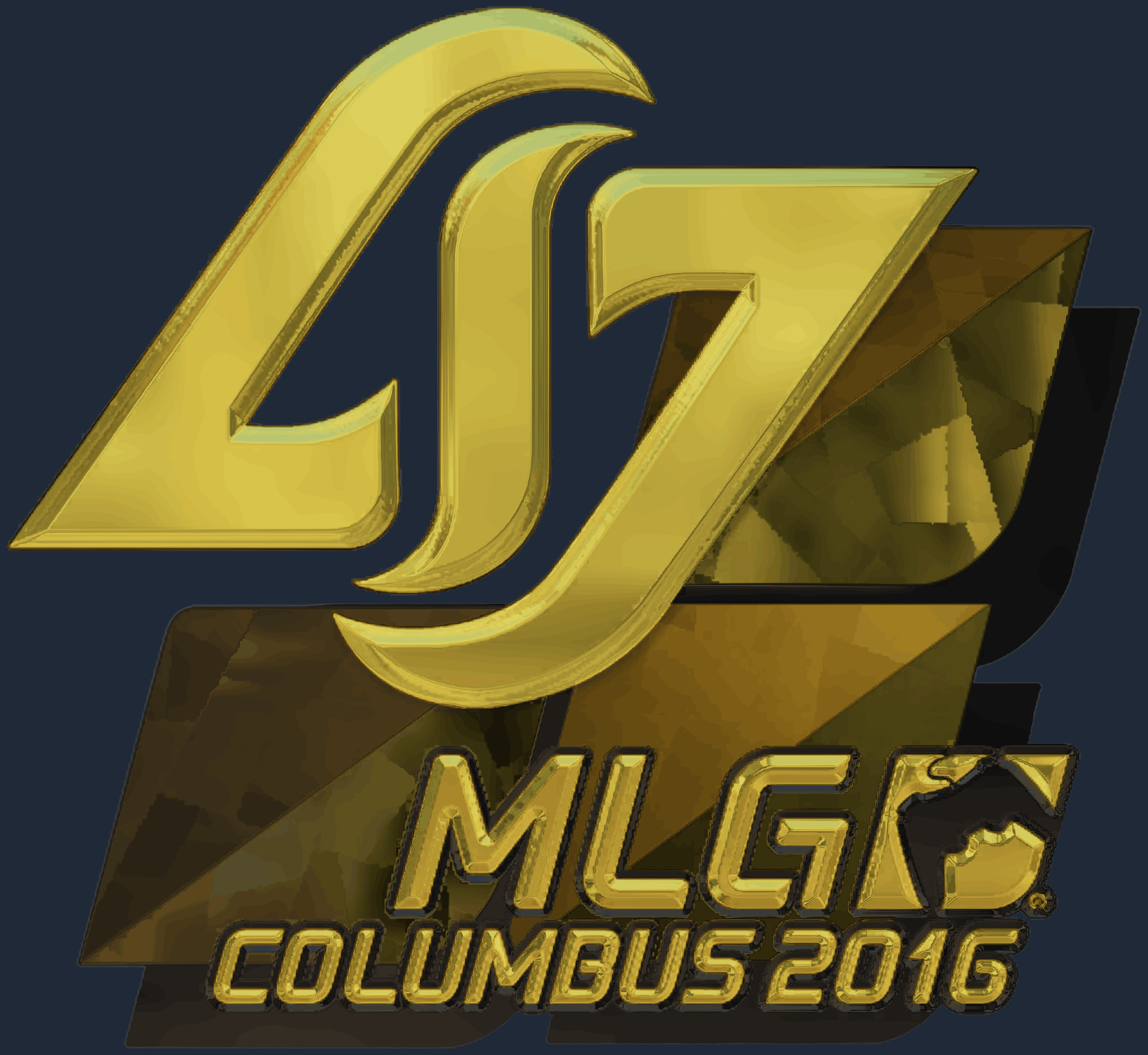 Sticker | Counter Logic Gaming (Gold) | MLG Columbus 2016 Screenshot