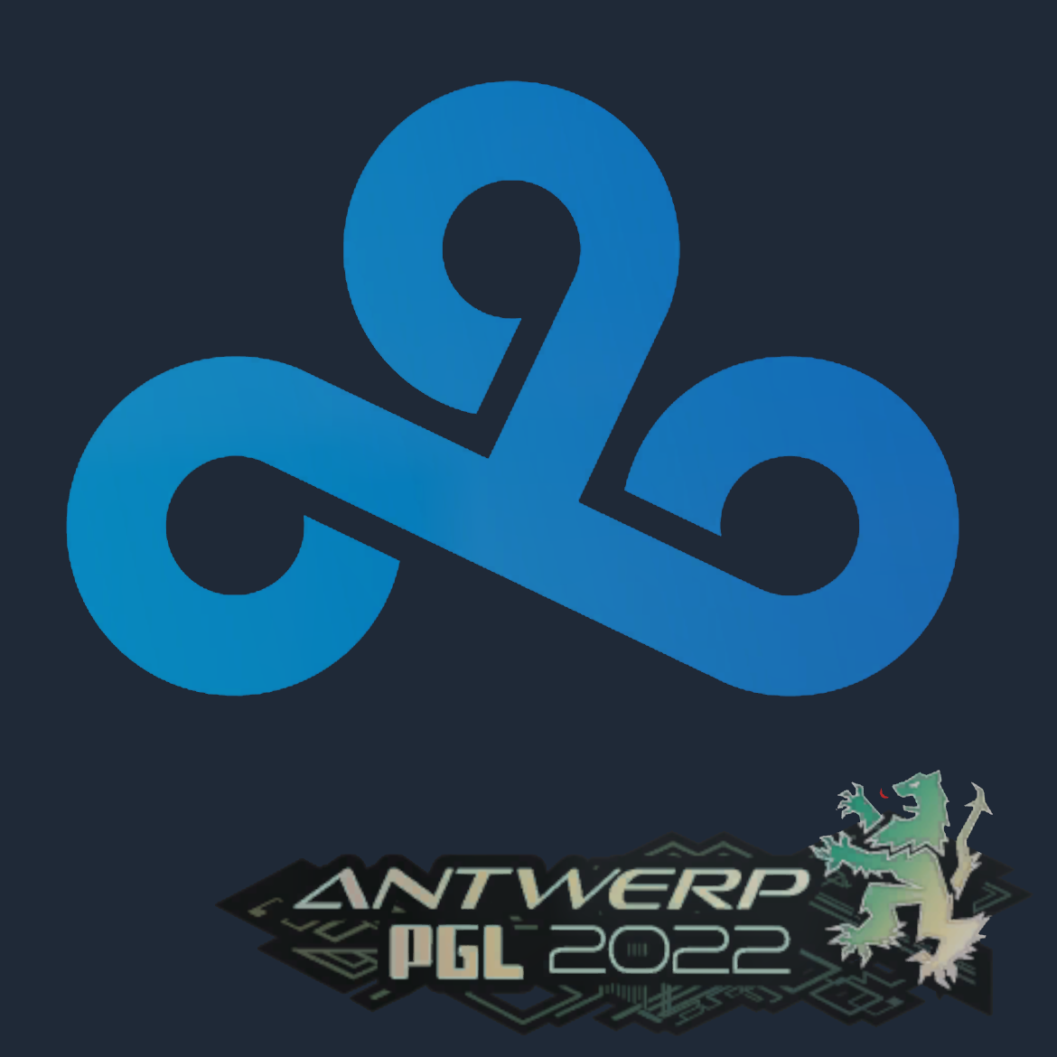 Sticker | Cloud9 | Antwerp 2022 Screenshot