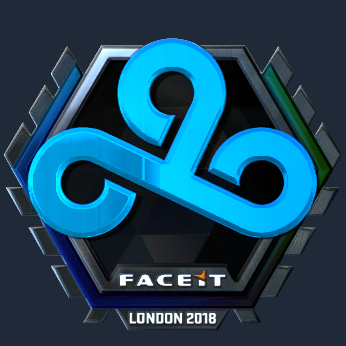 Sticker | Cloud9 (Foil) | London 2018 Screenshot