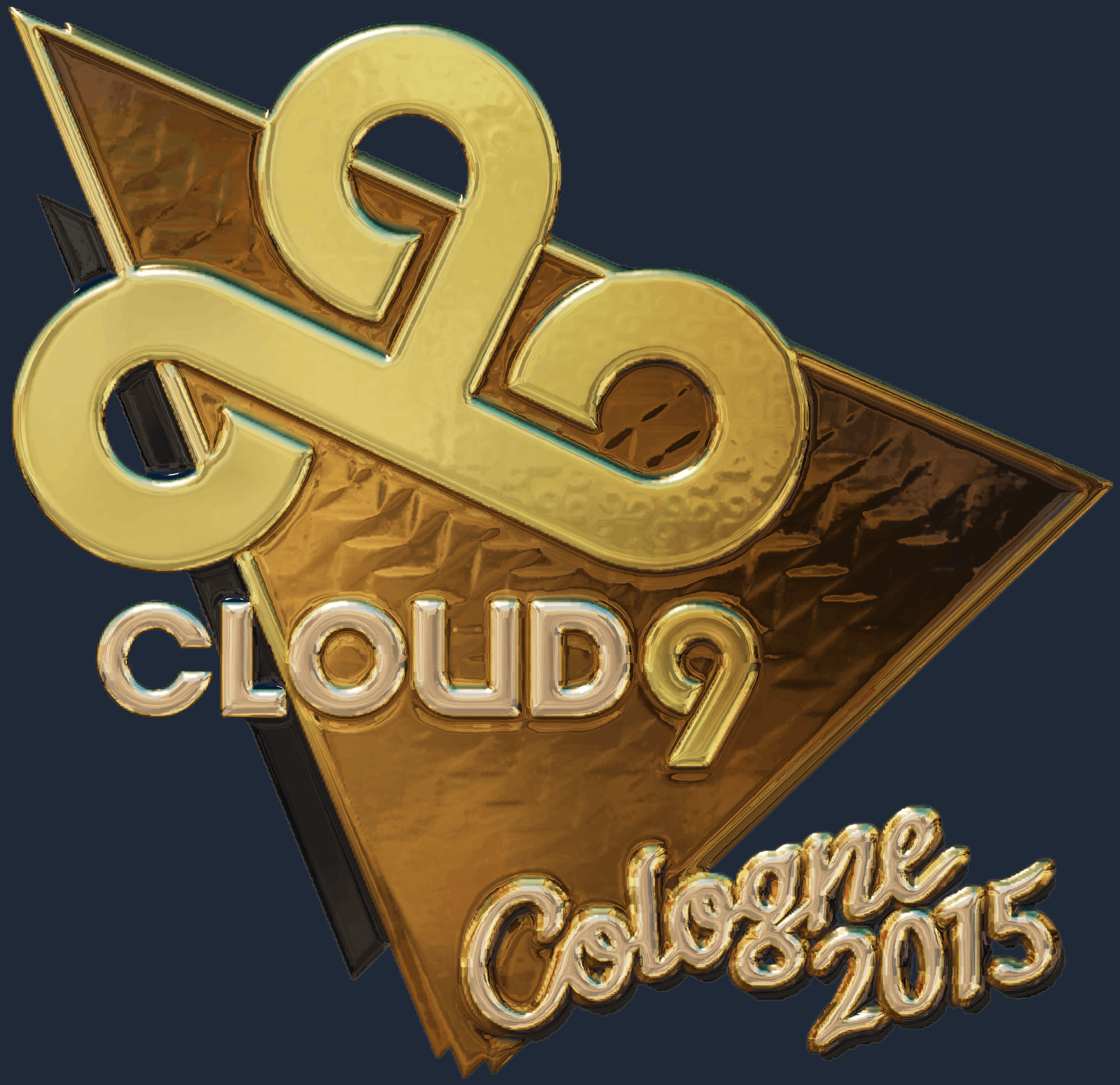 Sticker | Cloud9 G2A (Gold) | Cologne 2015 Screenshot