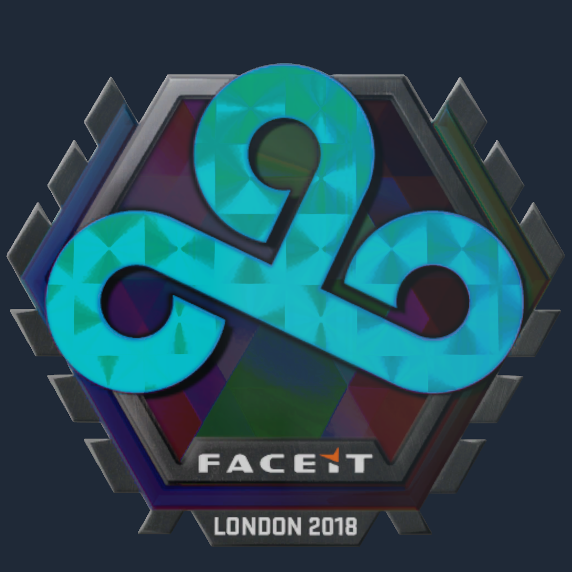Sticker | Cloud9 (Holo) | London 2018 Screenshot