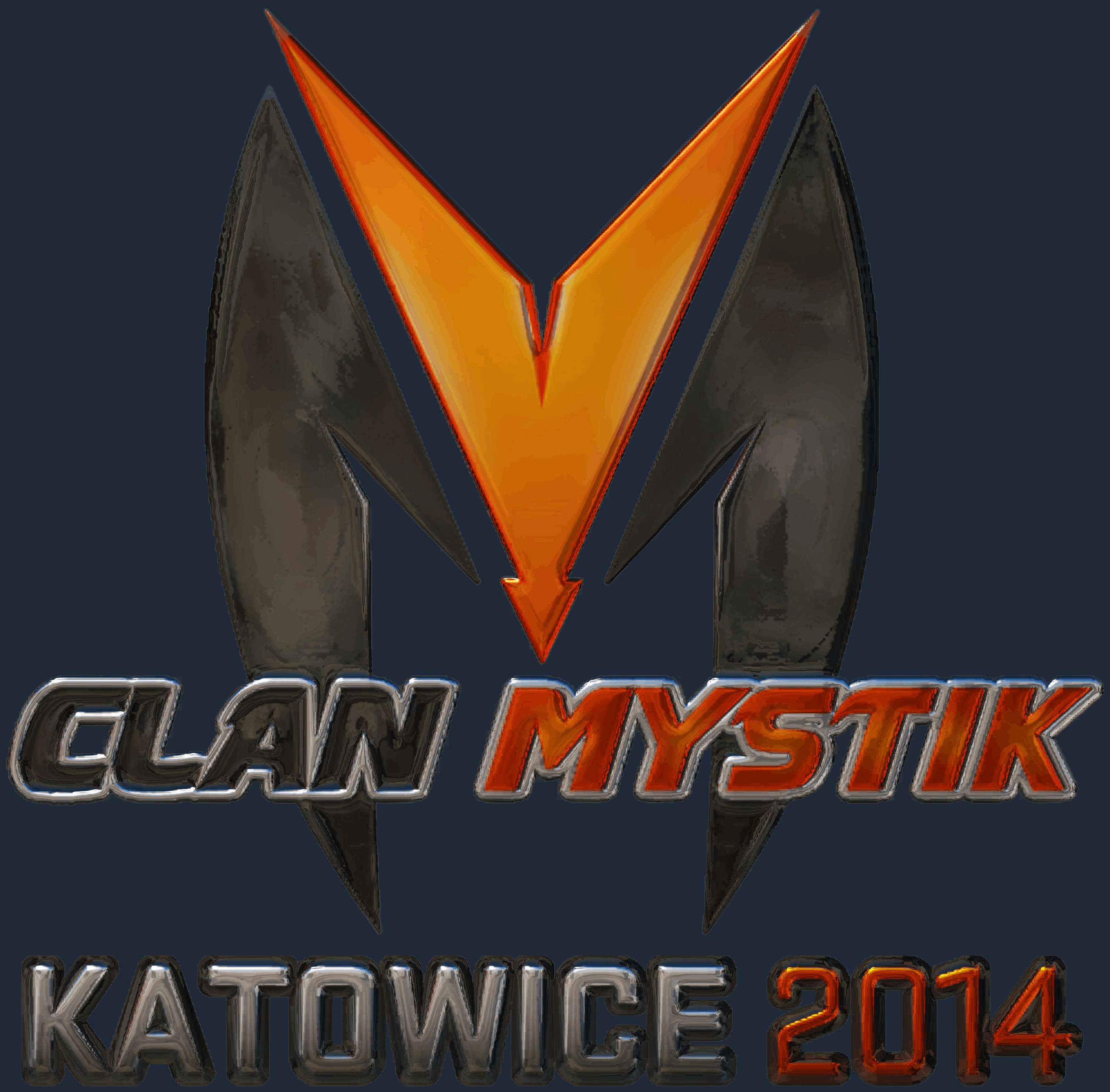 Sticker | Clan-Mystik (Foil) | Katowice 2014 Screenshot
