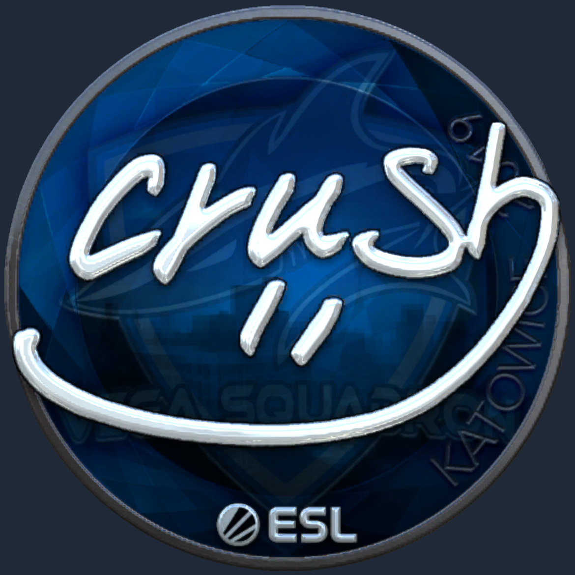 Sticker | crush (Foil) | Katowice 2019 Screenshot