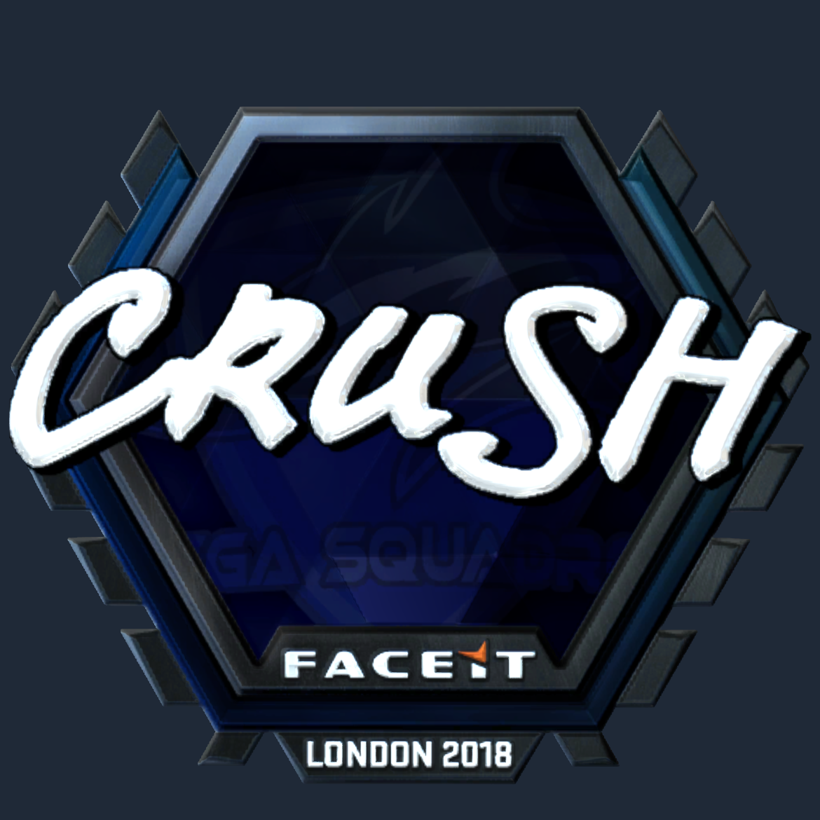 Sticker | crush (Foil) | London 2018 Screenshot