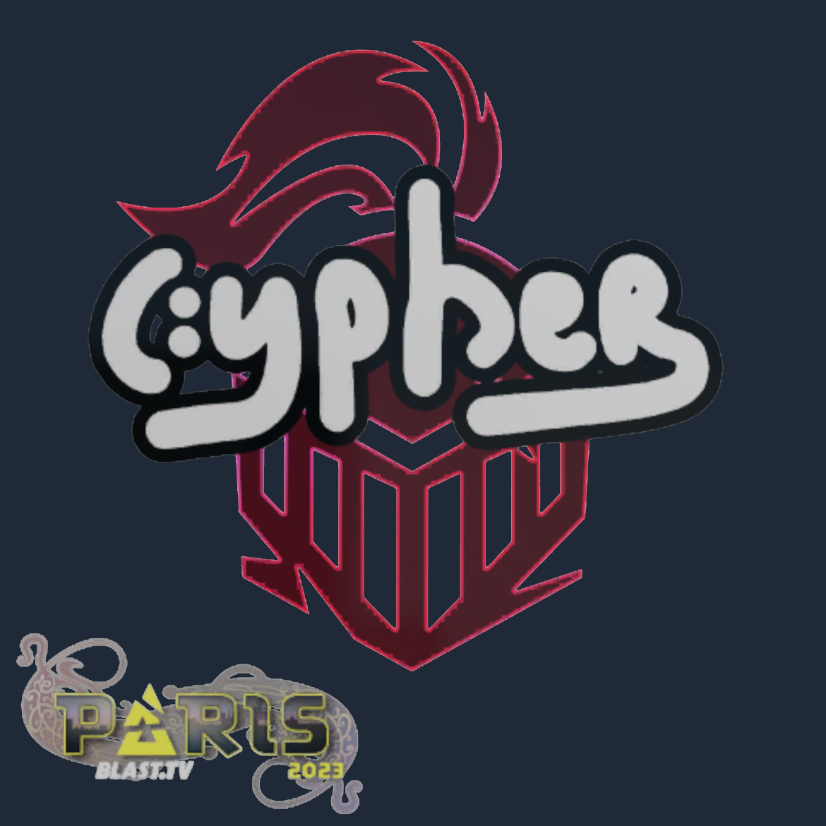 Sticker | Cypher | Paris 2023 Screenshot