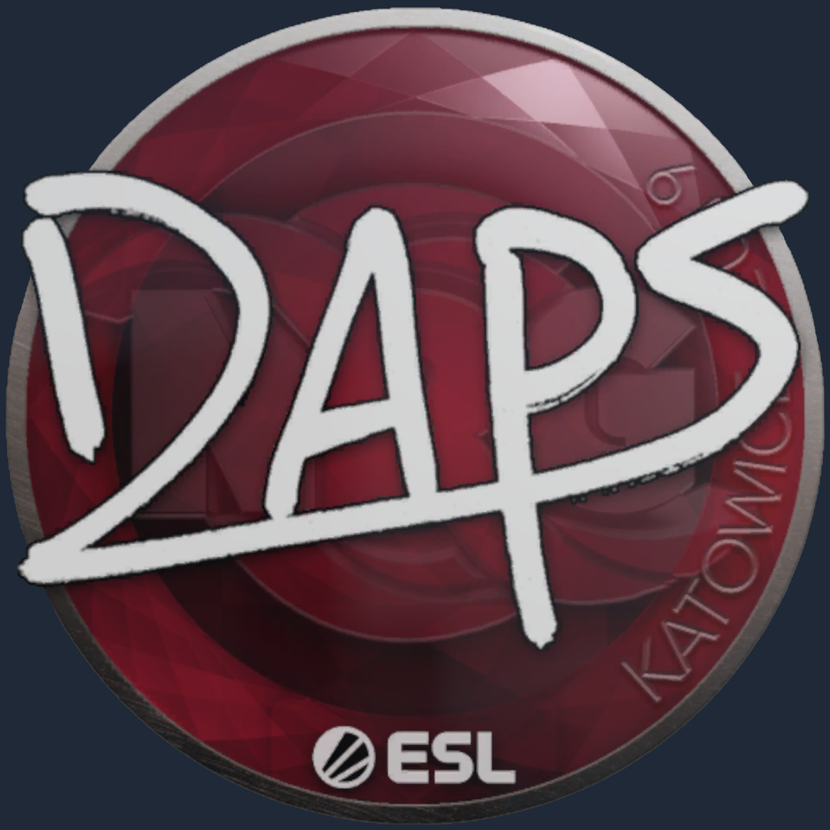 Sticker | daps | Katowice 2019 Screenshot