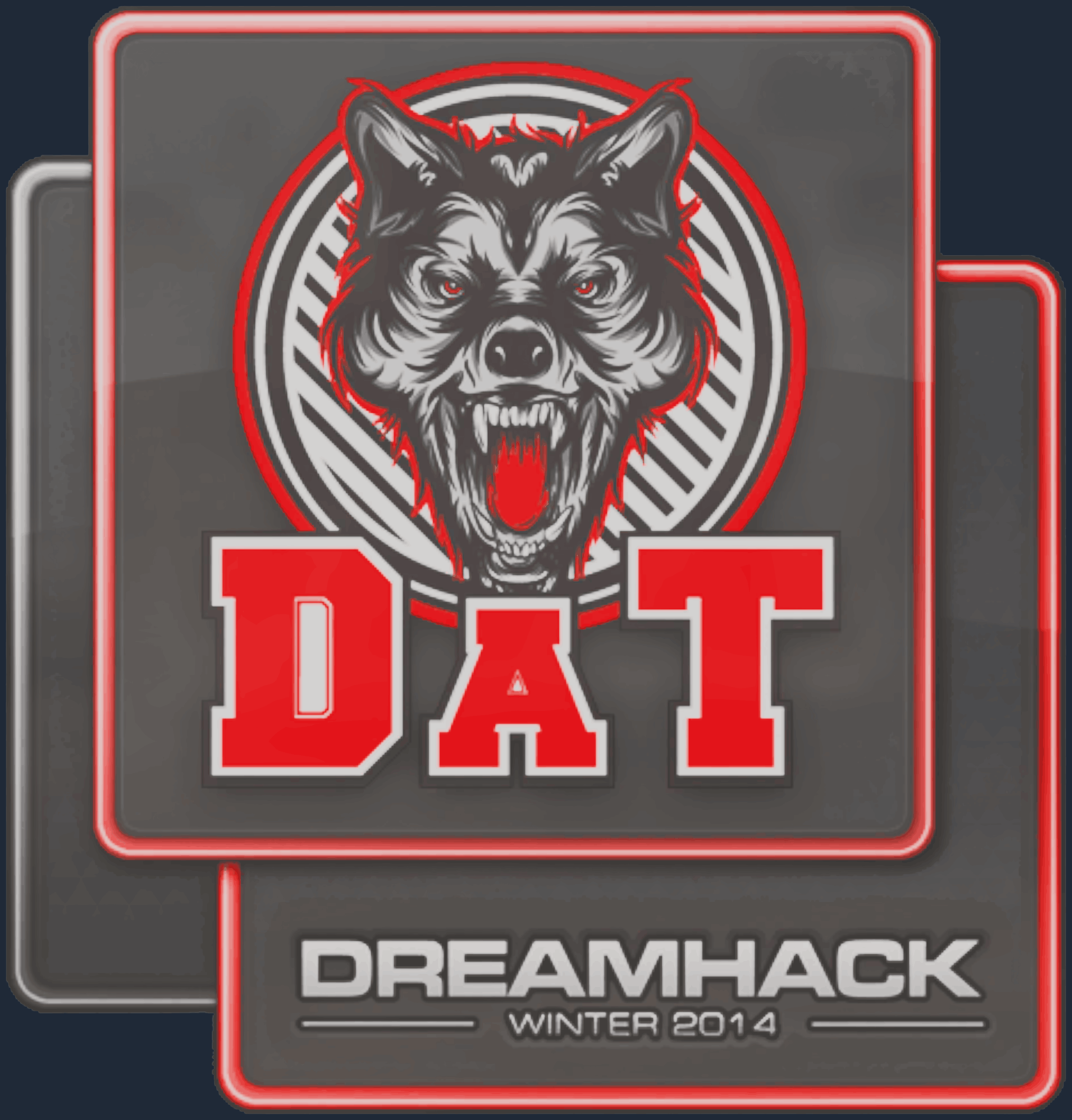 Sticker | dAT team | DreamHack 2014 Screenshot