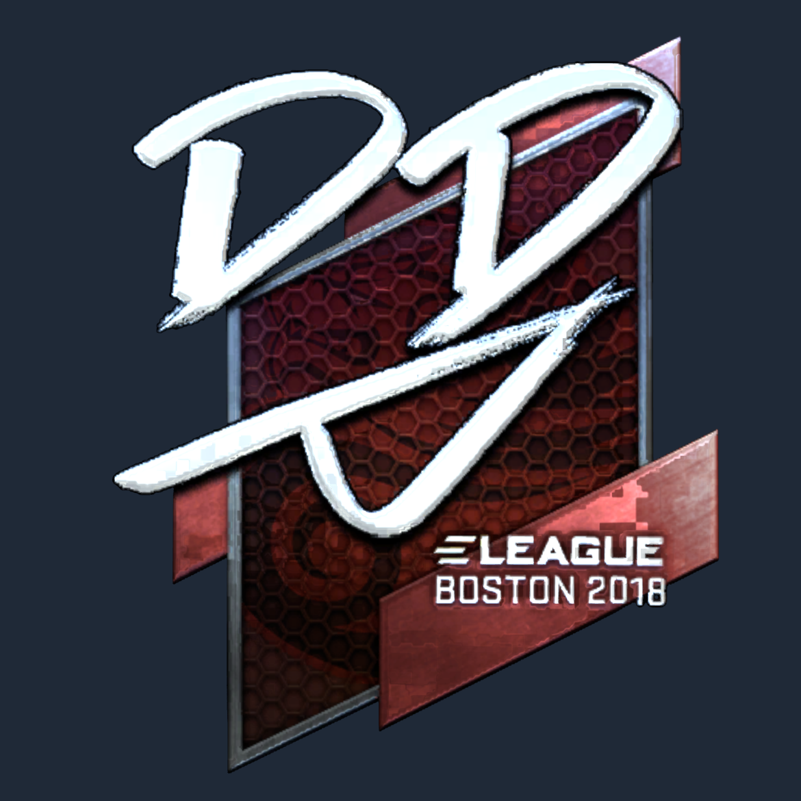 Sticker | DD (Foil) | Boston 2018 Screenshot