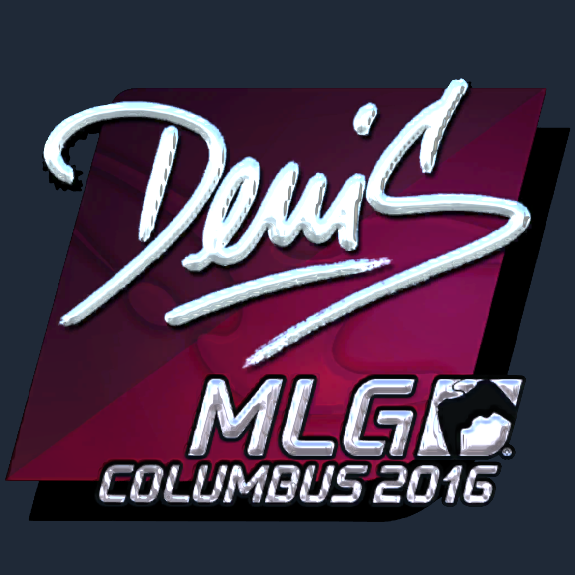Sticker | denis (Foil) | MLG Columbus 2016 Screenshot