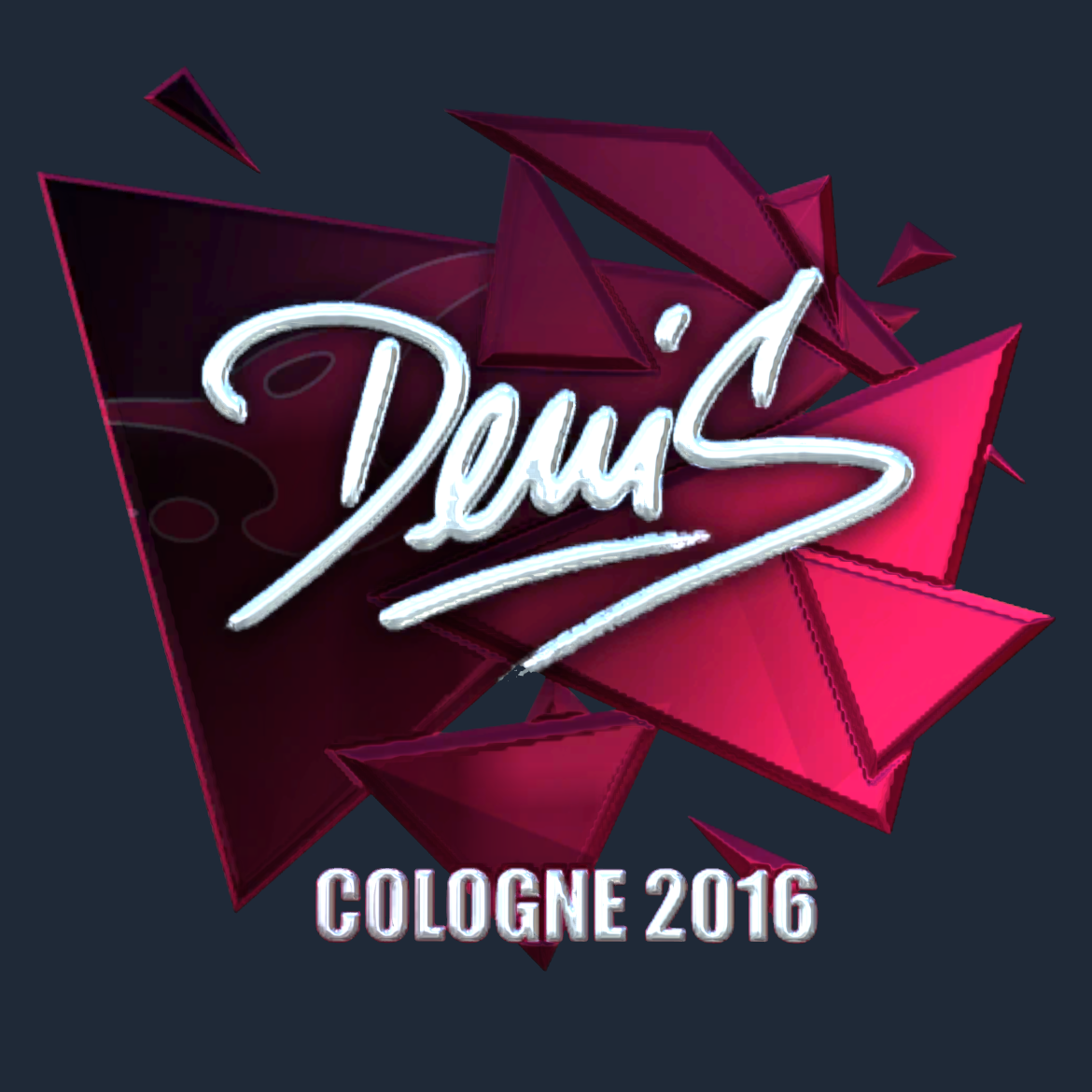 Sticker | denis (Foil) | Cologne 2016 Screenshot