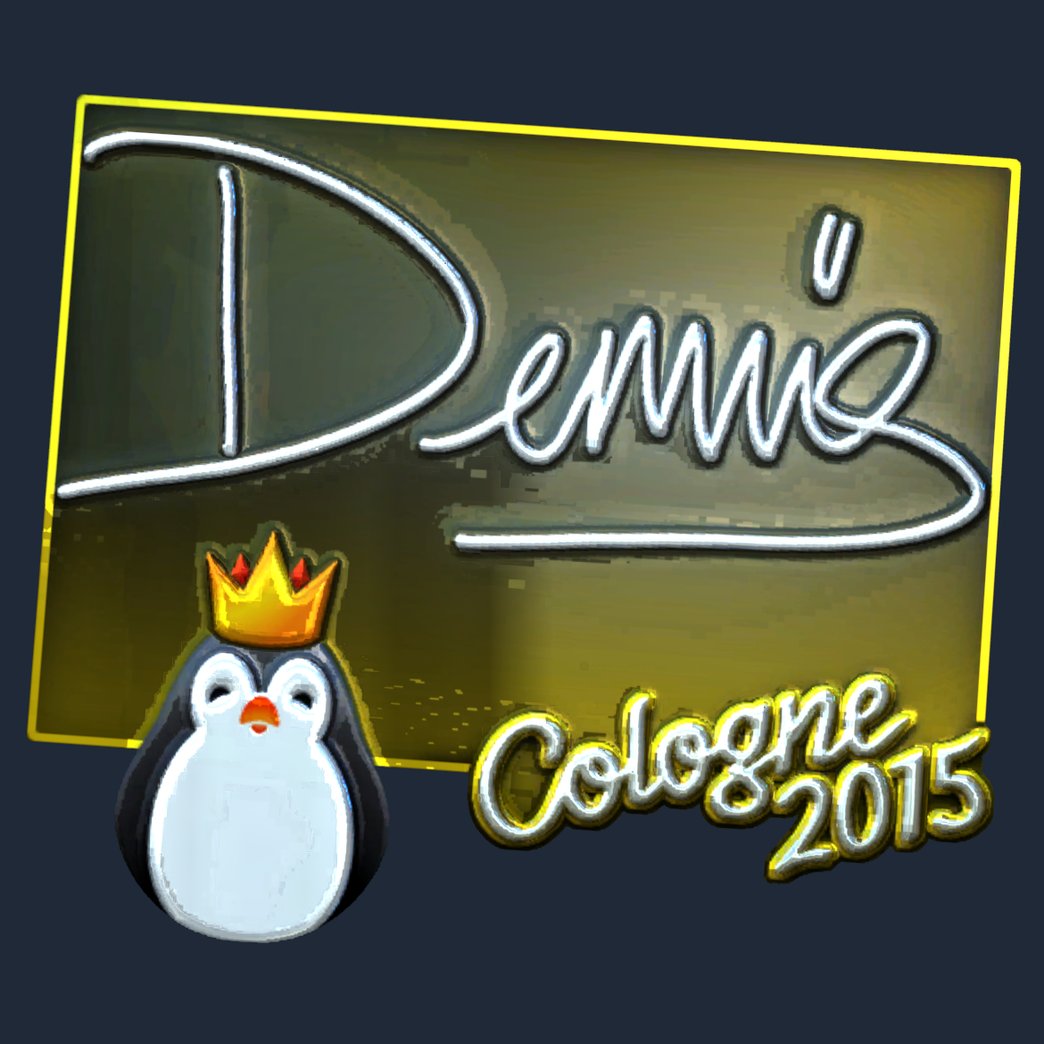 Sticker | dennis (Foil) | Cologne 2015 Screenshot