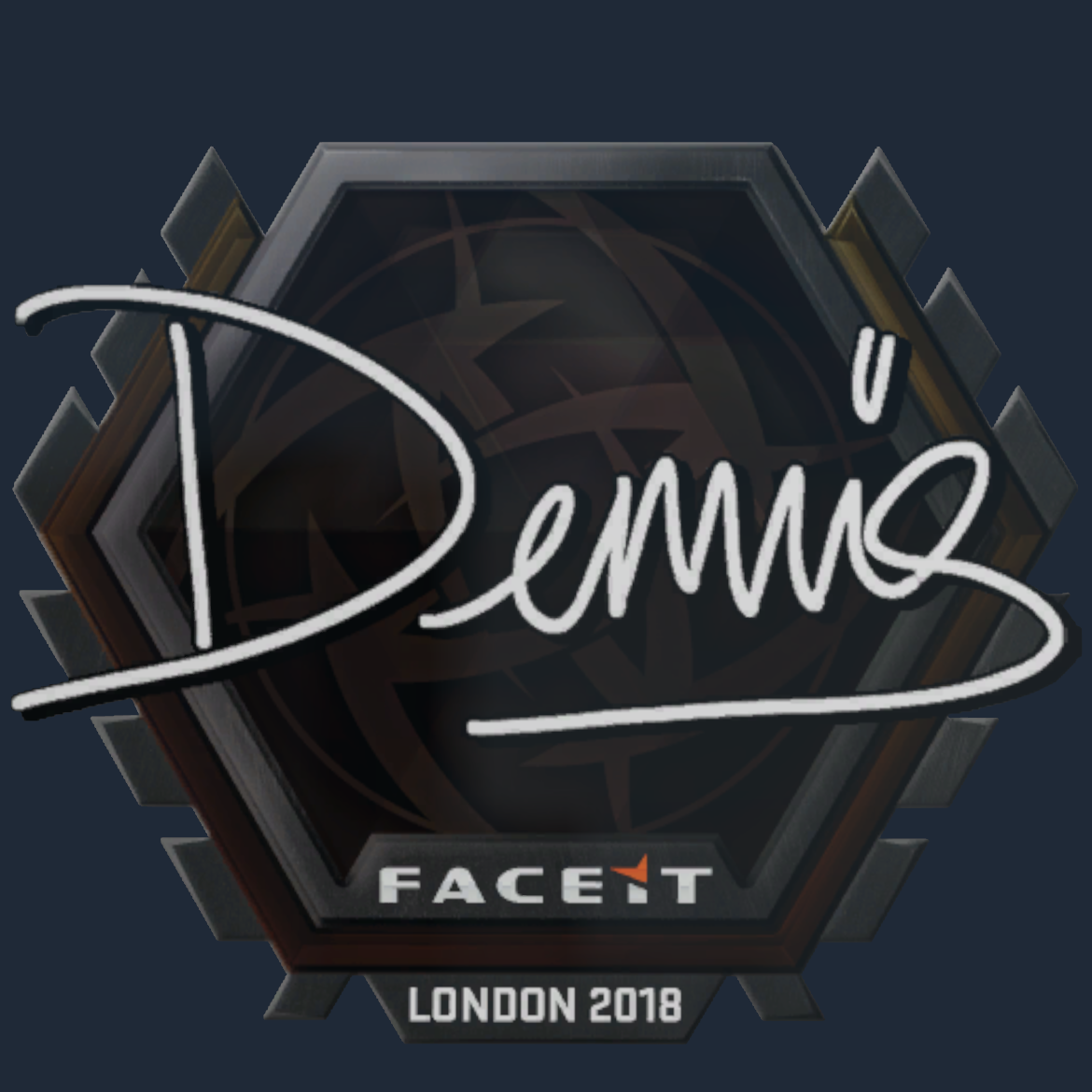 Sticker | dennis | London 2018 Screenshot