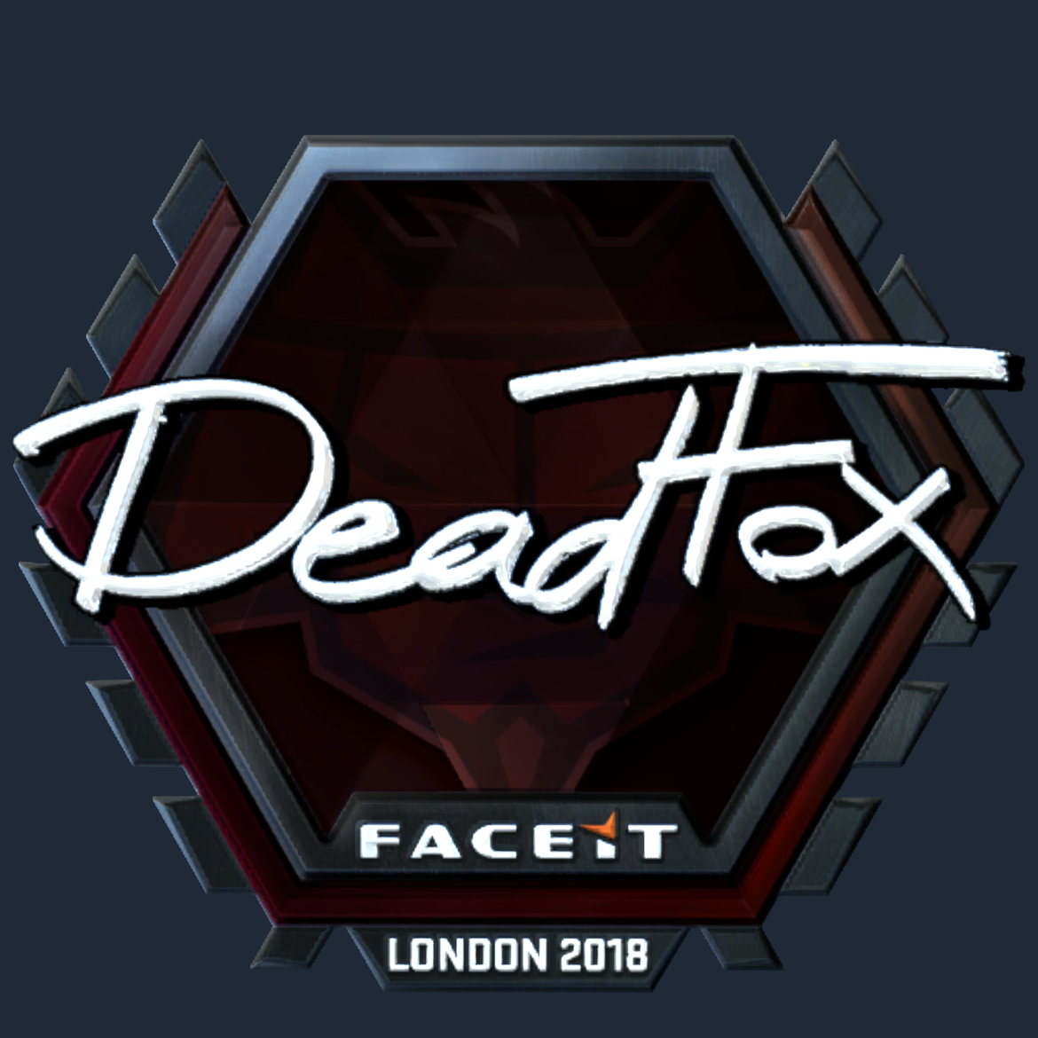 Sticker | DeadFox (Foil) | London 2018 Screenshot