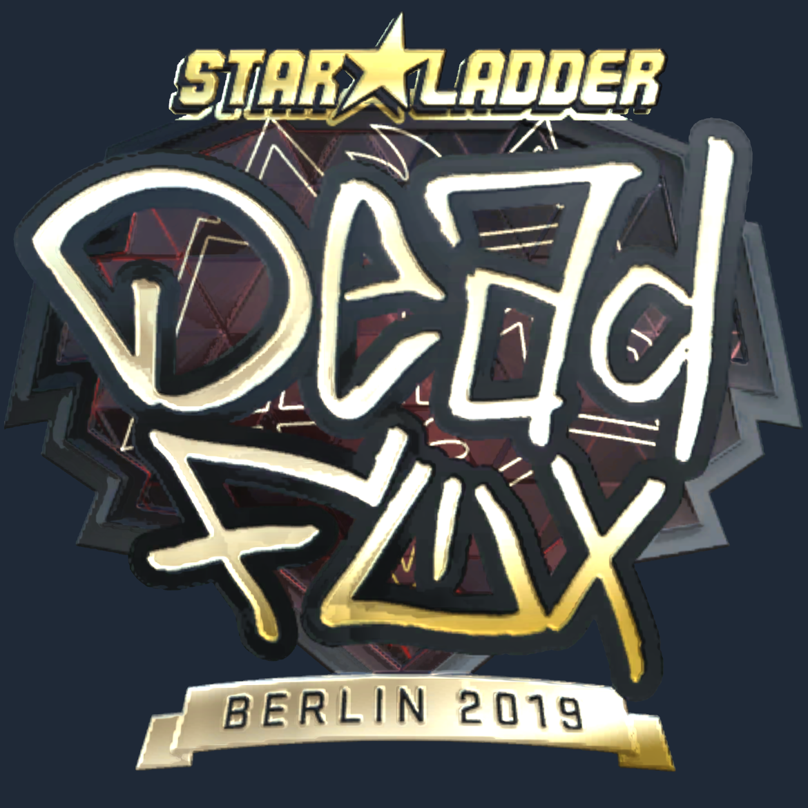Sticker | DeadFox (Gold) | Berlin 2019 Screenshot