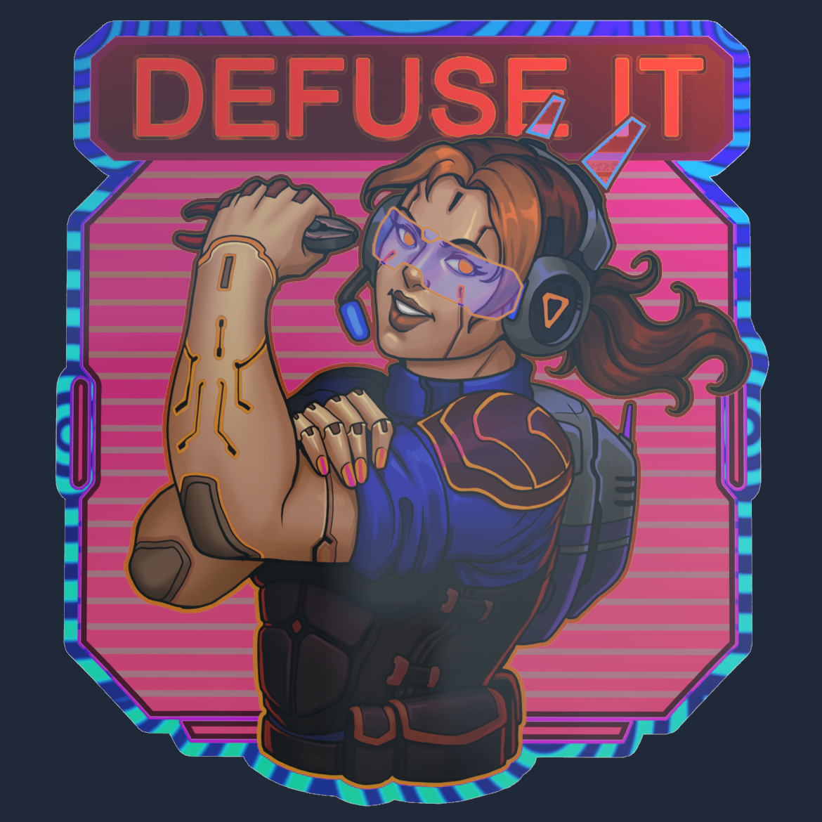 Sticker | Defuse It (Holo) Screenshot