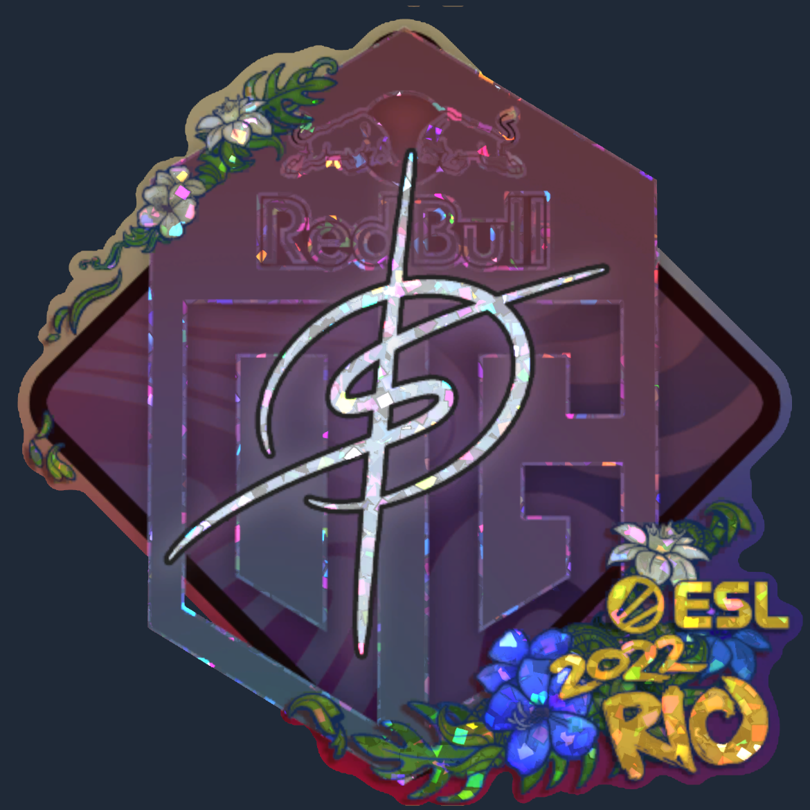 Sticker | degster (Glitter) | Rio 2022 Screenshot