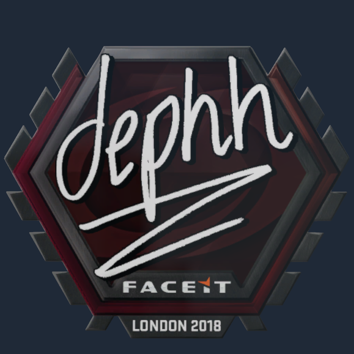 Sticker | dephh | London 2018 Screenshot