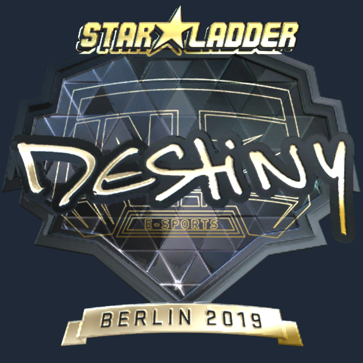 Sticker | DeStiNy (Gold) | Berlin 2019 Screenshot