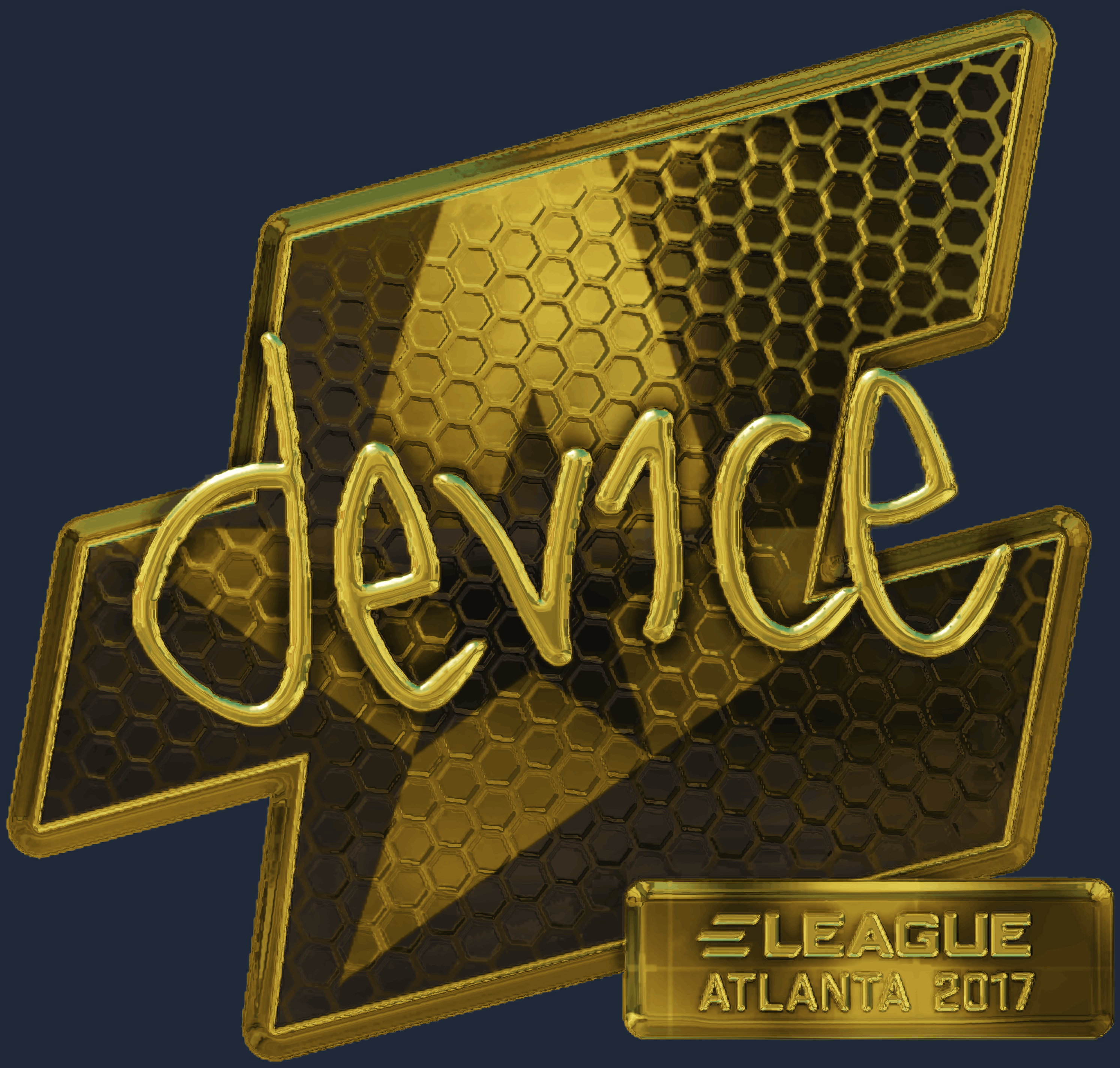 Sticker | device (Gold) | Atlanta 2017 Screenshot