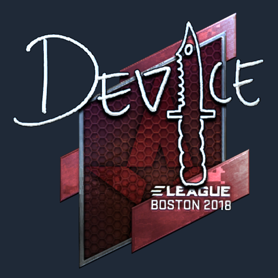 Sticker | device (Foil) | Boston 2018 Screenshot