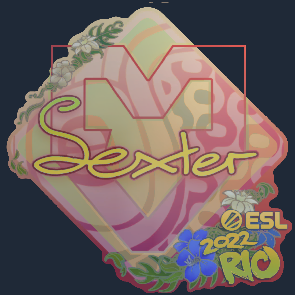 Sticker | dexter (Holo) | Rio 2022 Screenshot