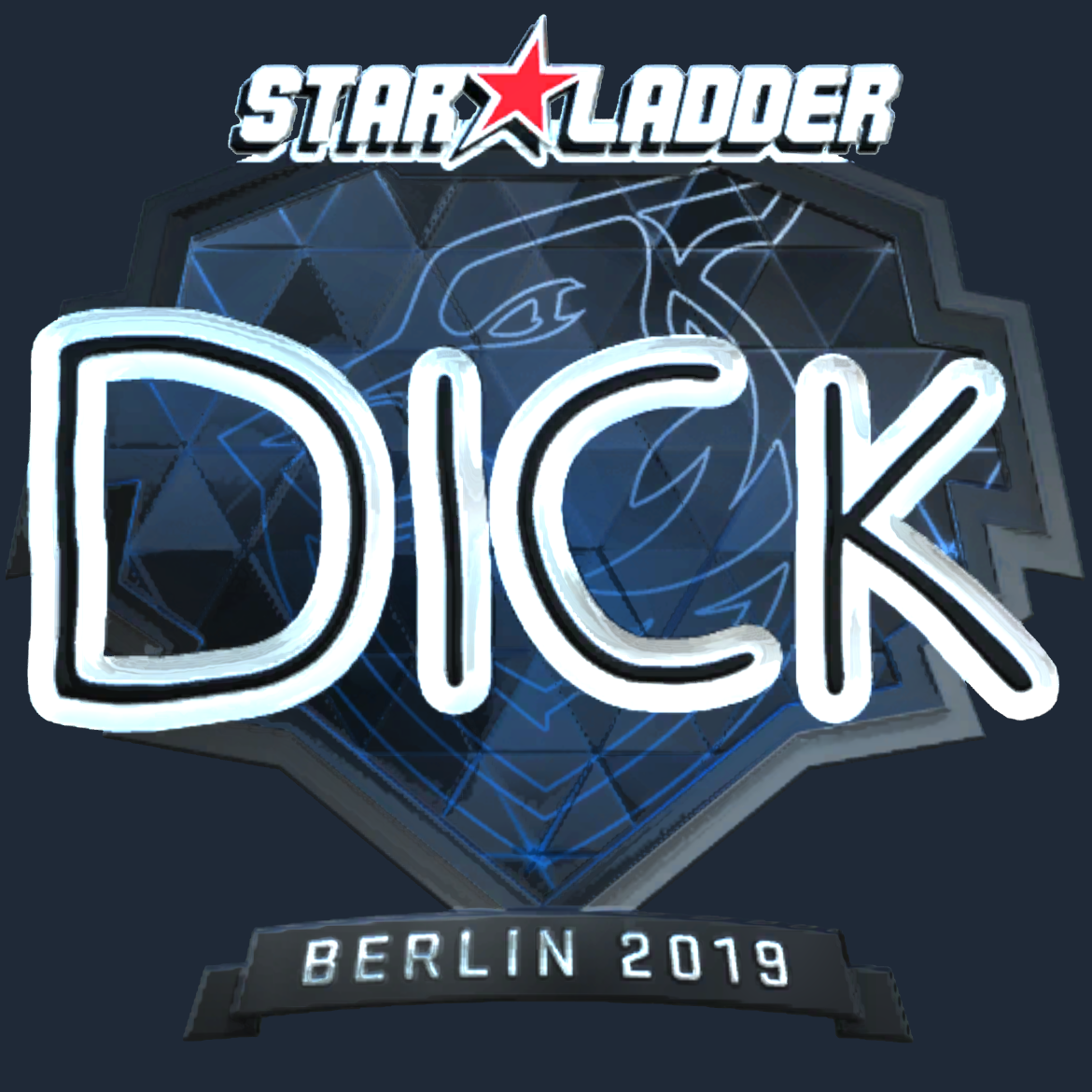 Sticker | DickStacy (Foil) | Berlin 2019 Screenshot