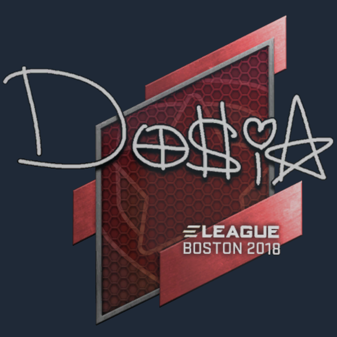 Sticker | Dosia | Boston 2018 Screenshot