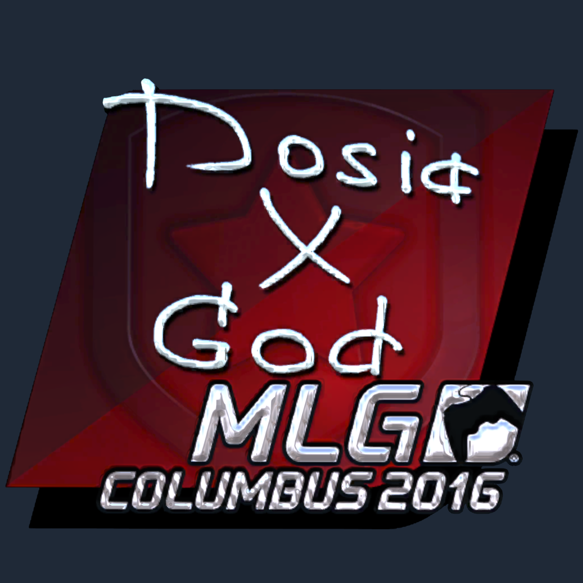 Sticker | Dosia (Foil) | MLG Columbus 2016 Screenshot