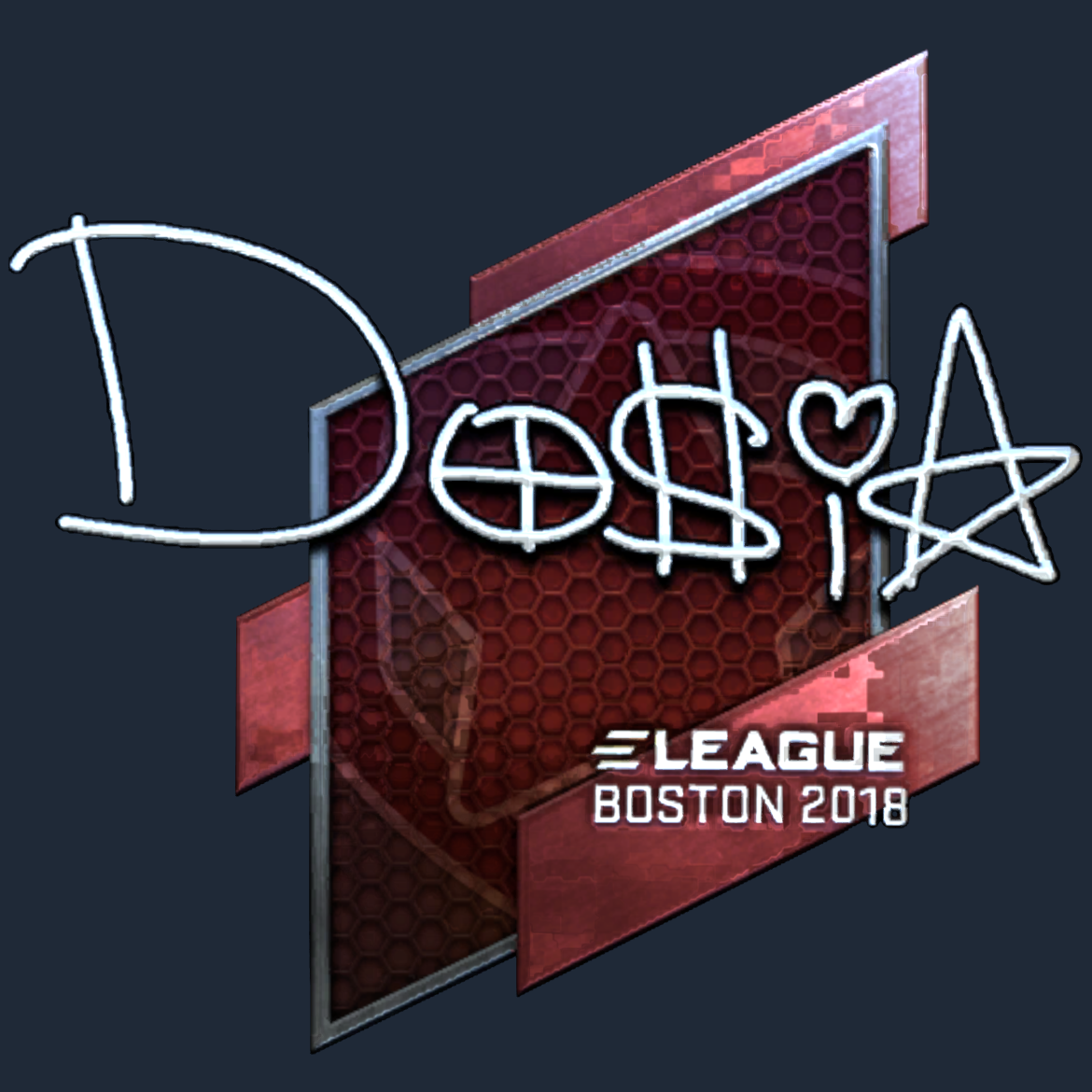 Sticker | Dosia (Foil) | Boston 2018 Screenshot
