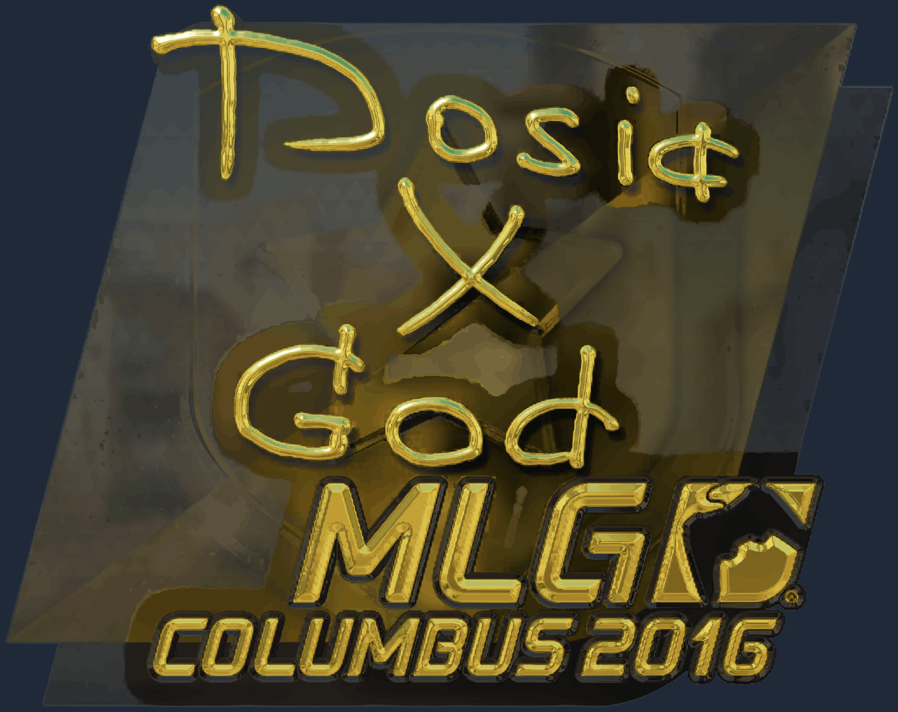 Sticker | Dosia (Gold) | MLG Columbus 2016 Screenshot