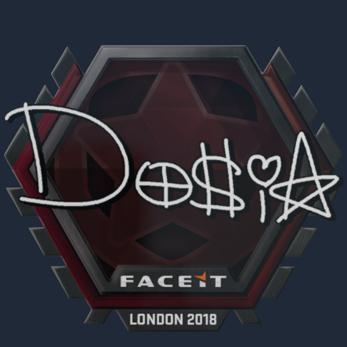 Sticker | Dosia | London 2018 Screenshot