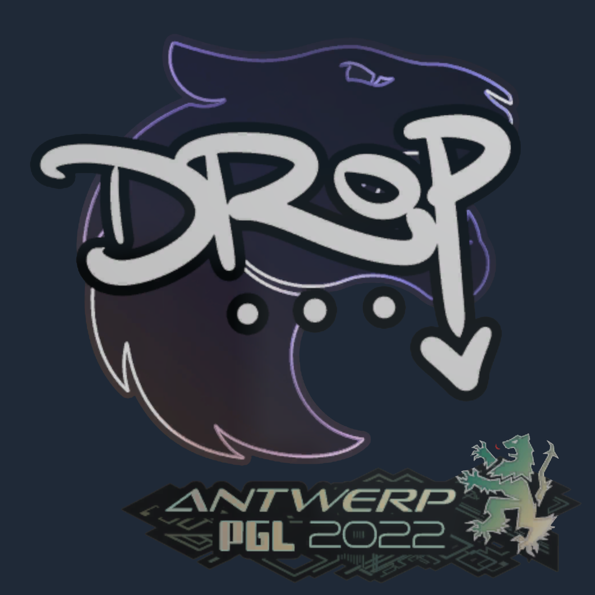 Sticker | drop | Antwerp 2022 Screenshot